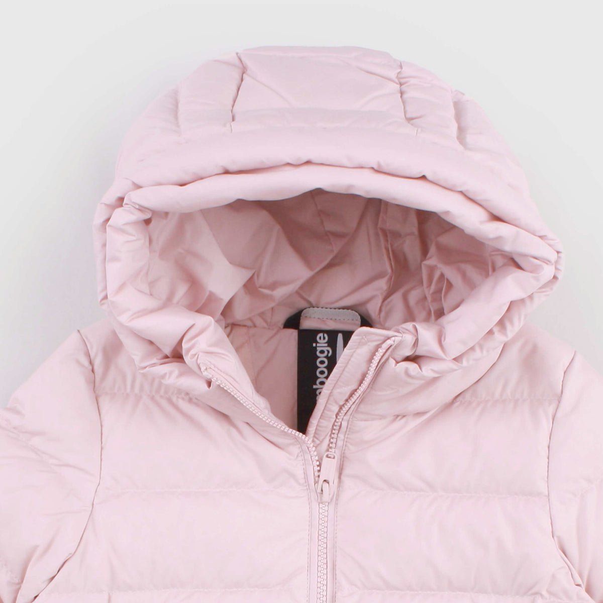 Pink Blush Down Jacket in Campana by BOMBOOGIE