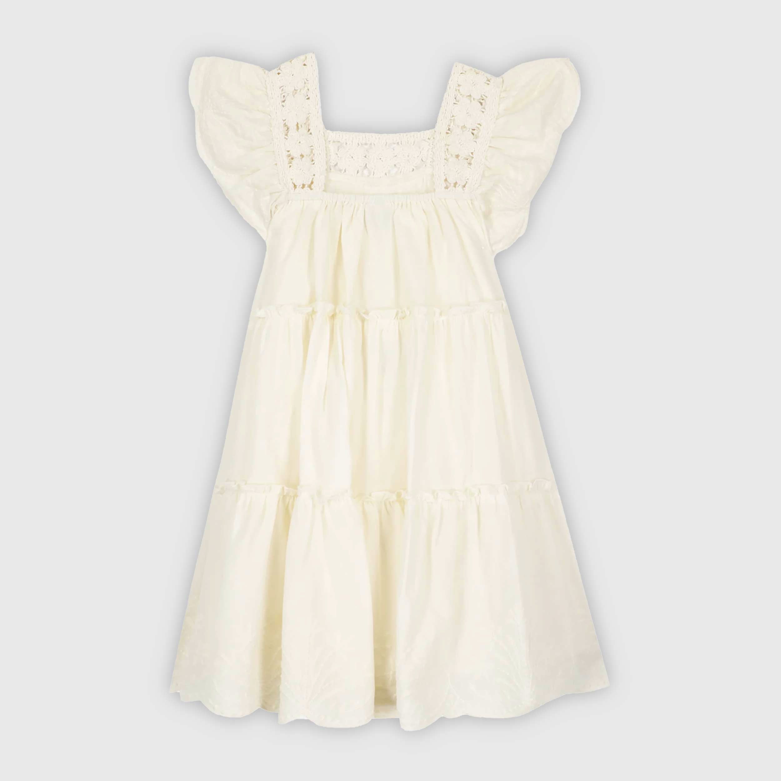 Vestito Nereide Ecru Bianco Firmato BONTON