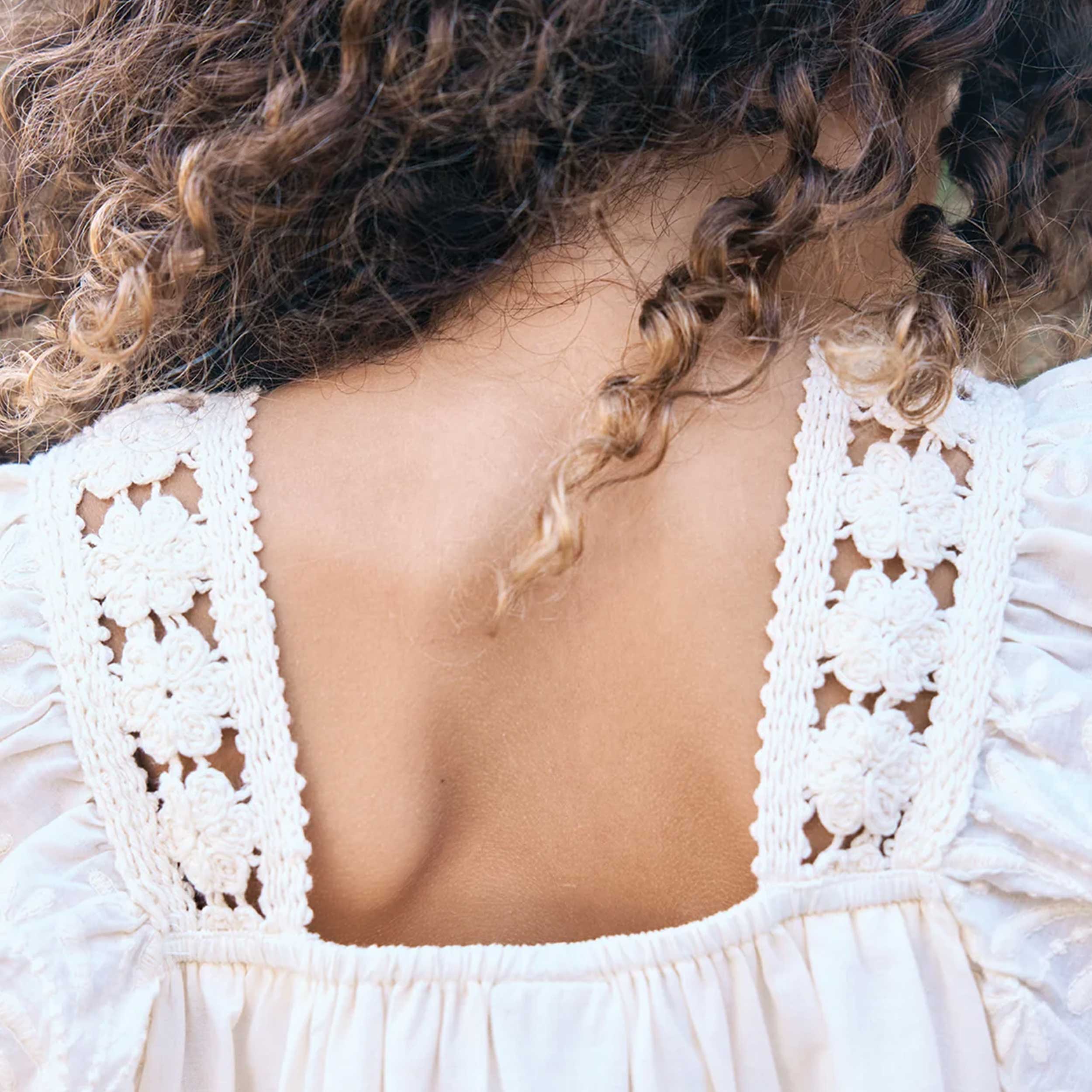 Vestito Nereide Ecru Bianco Firmato BONTON