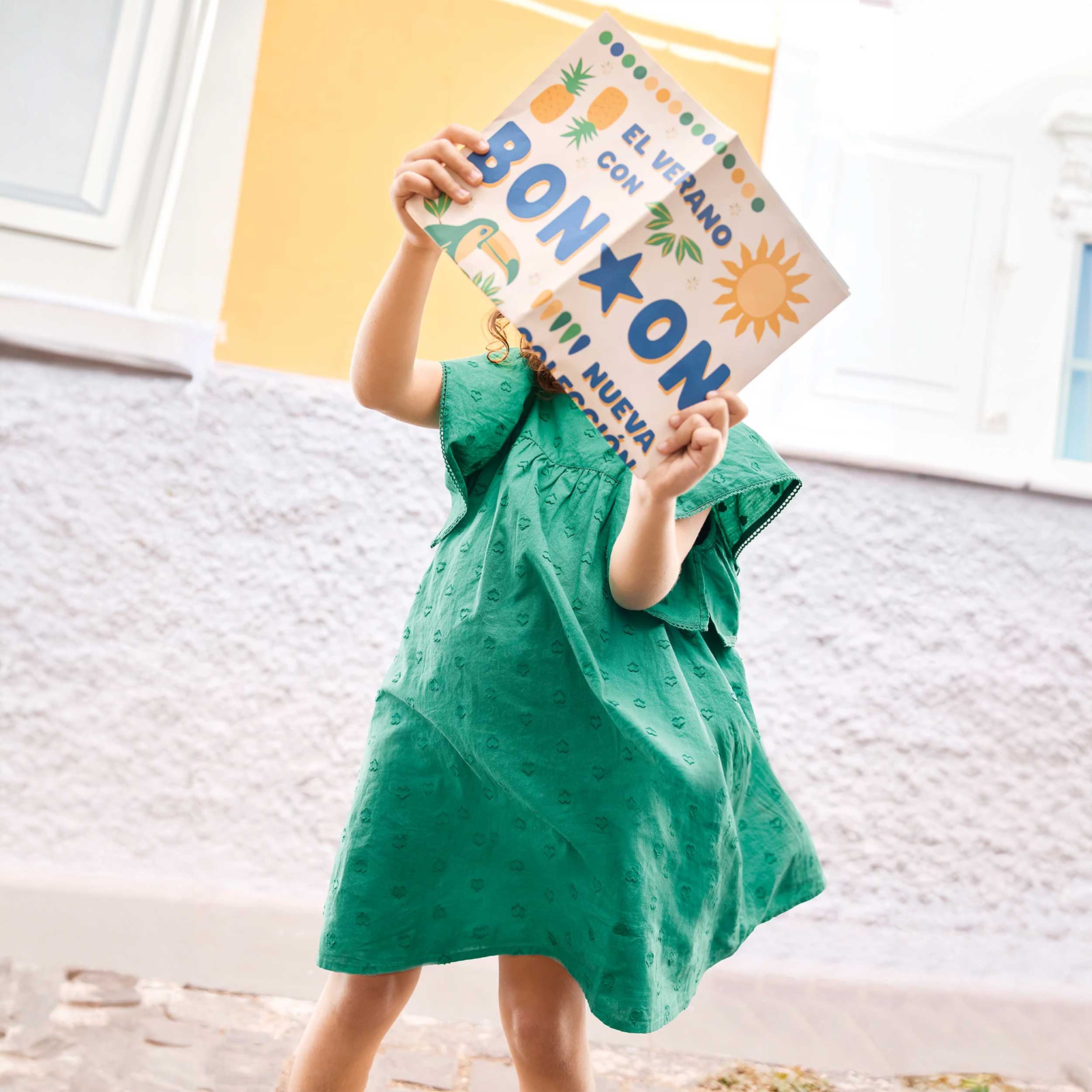 Abito Dream Green Paradise Firmato BONTON