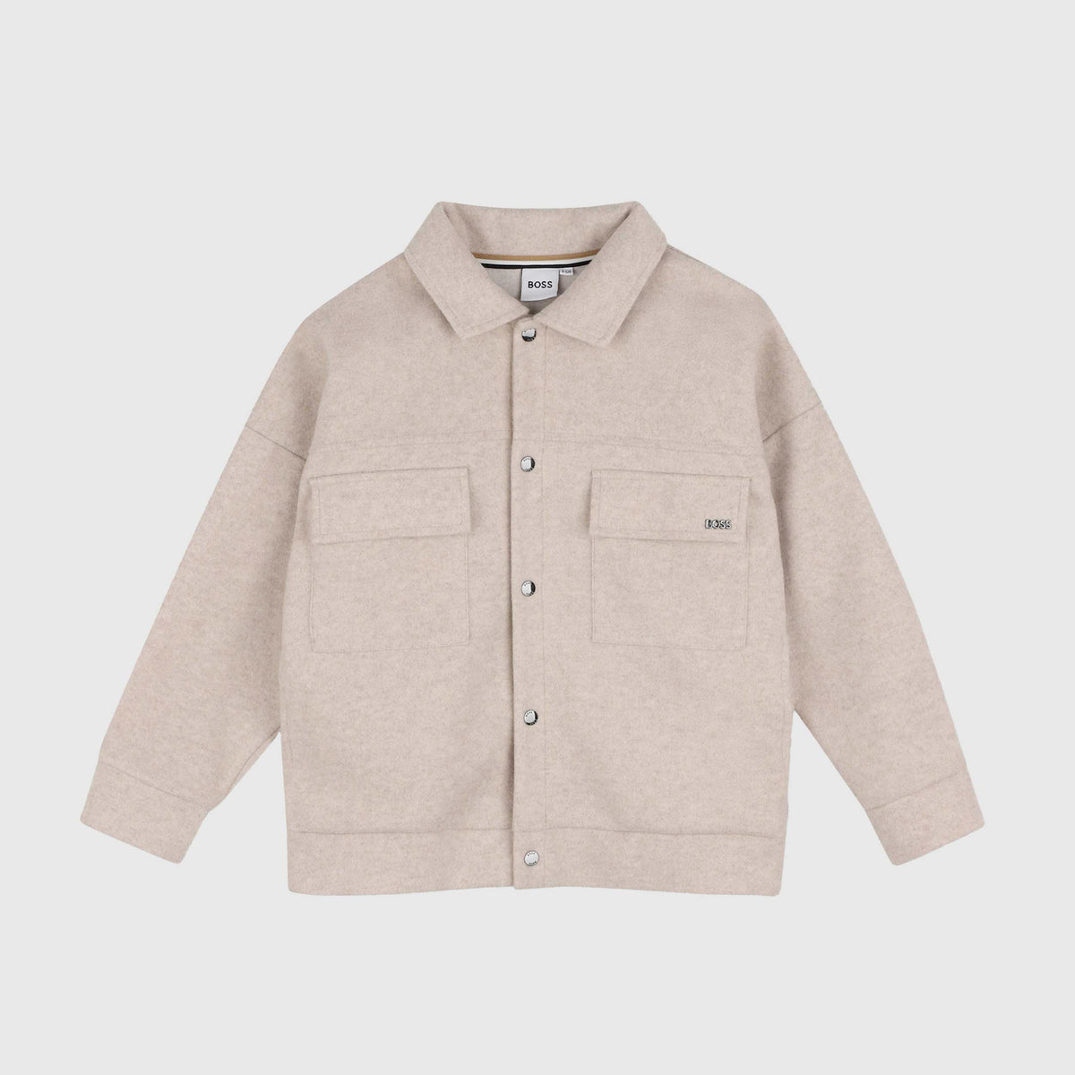 Light Beige Jacket with Pocket for BOSS Boy