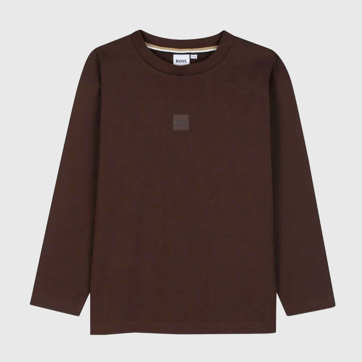 T-shirt Brown with Graphic Print on the Back for Boys BOSS