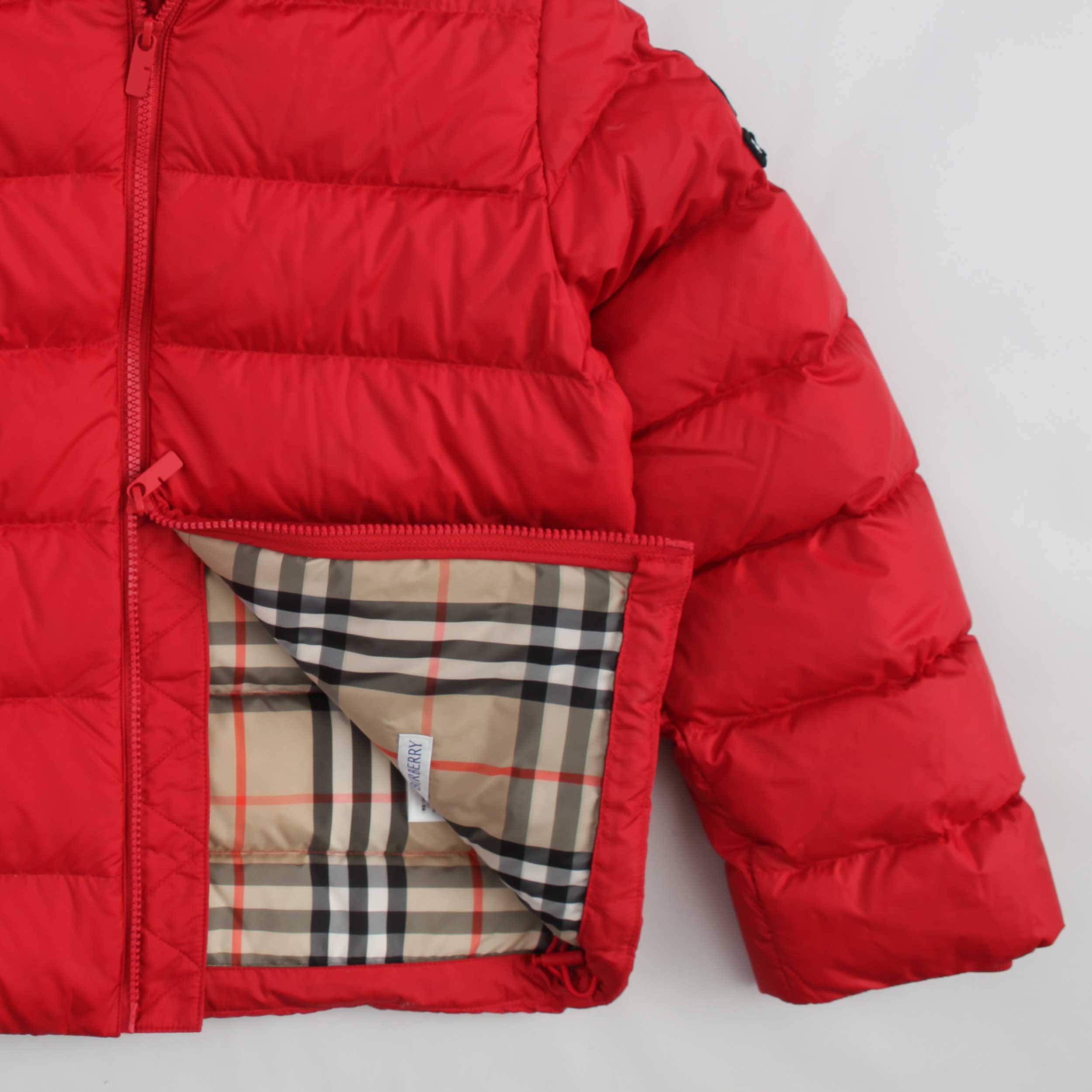 Red Quilted Jacket by BURBERRY