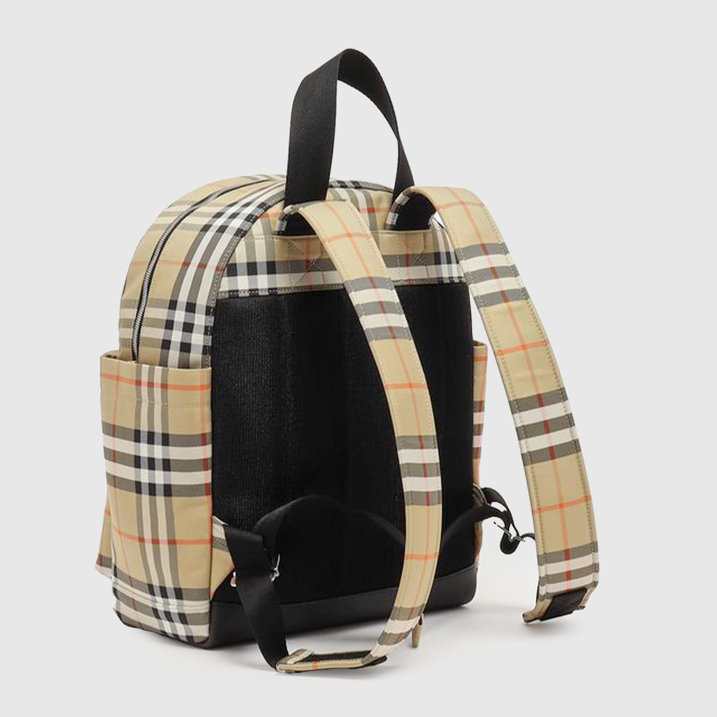 Zaino Con Stampa Iconica Per Il Cambio Firmato BURBERRY