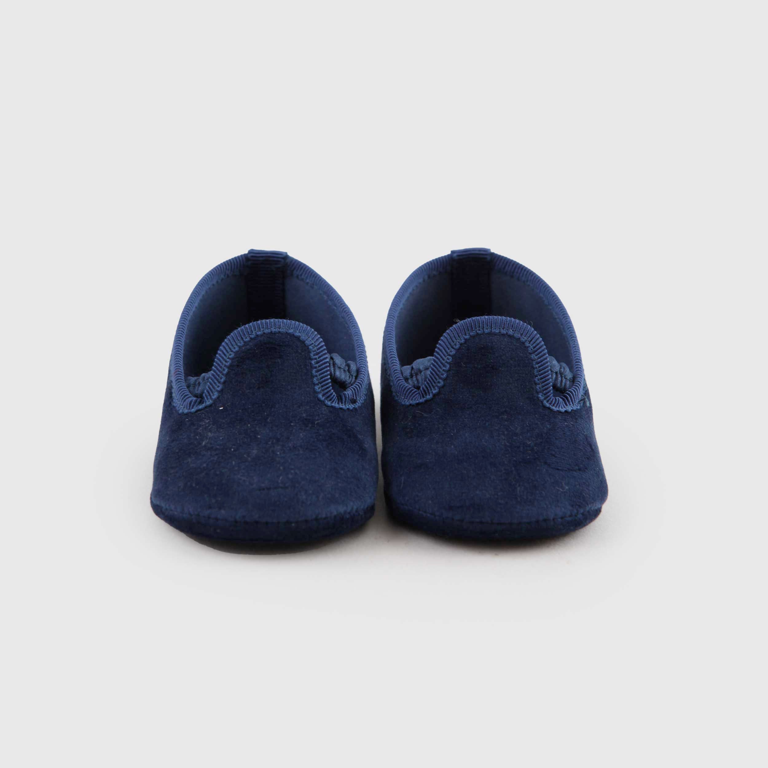 Ballerina Blu in Velluto per Neonata by CAMELI