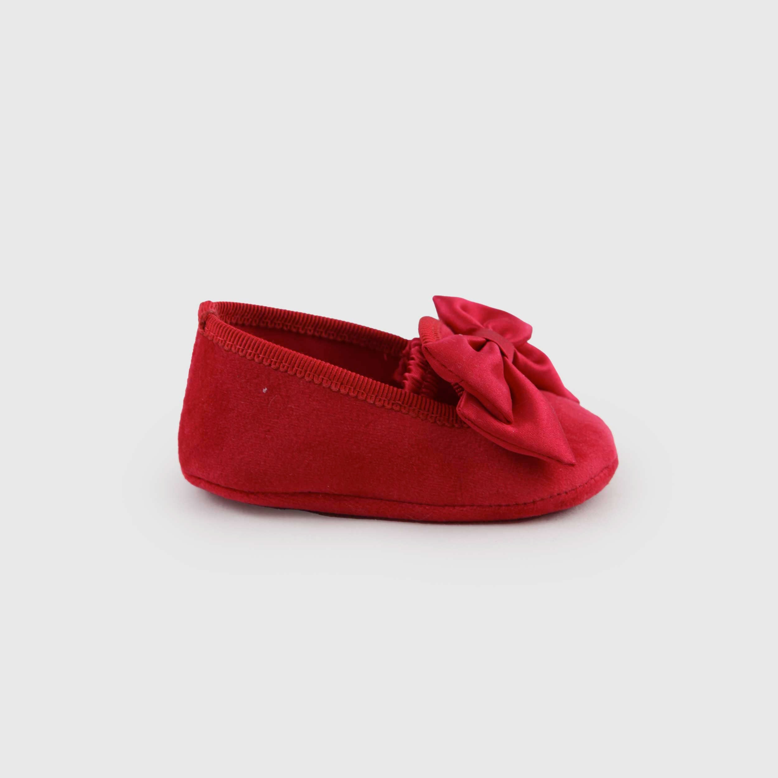 Ballerina Rossa in Velluto per Bambina by CAMELI
