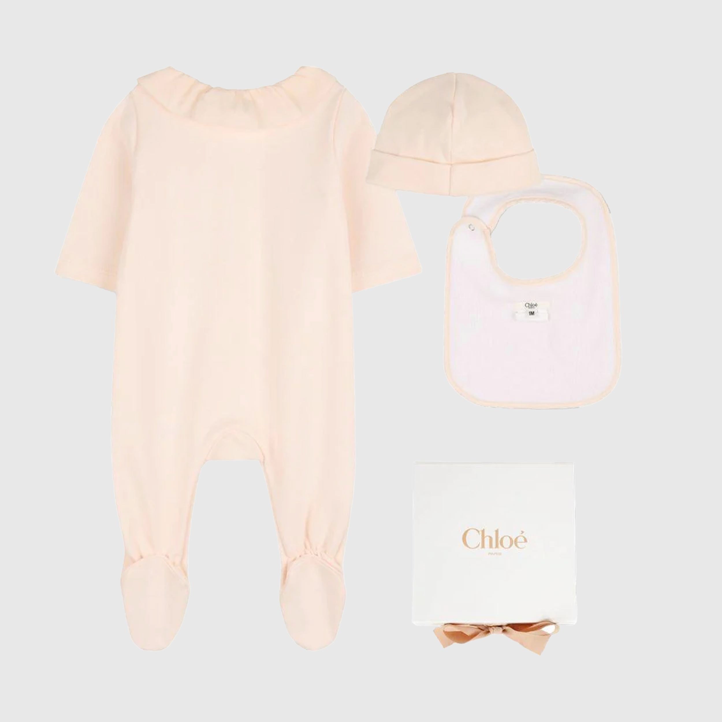 Pink Jumpsuit with Signature CHLOE Opening