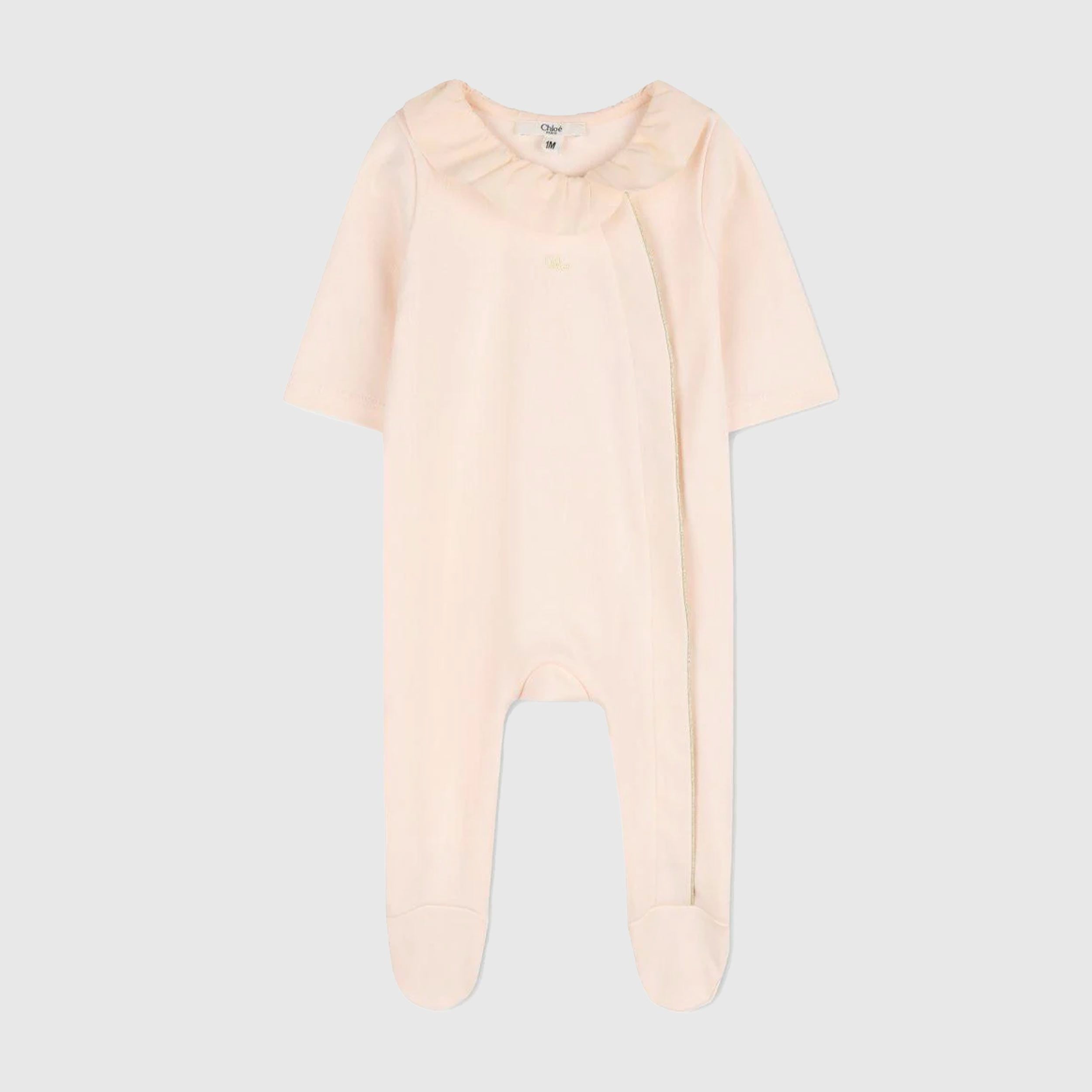 Pink Jumpsuit with Signature CHLOE Opening