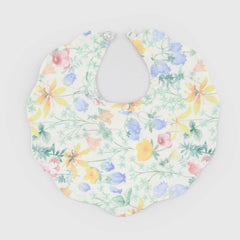 Bib with Floral Application by COCCODE