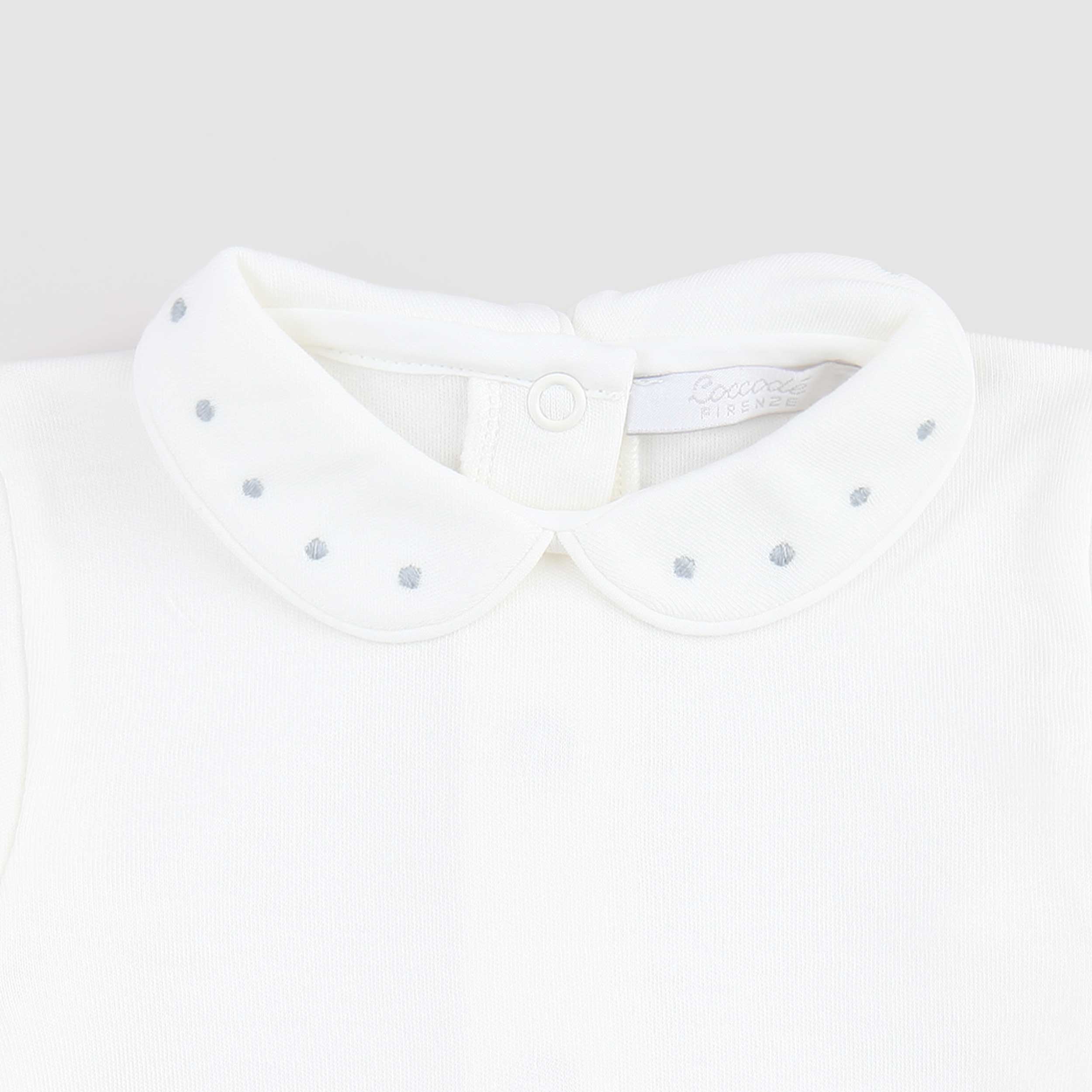 Body Color Latte with Embroidery for Newborn signed COCCODÈ