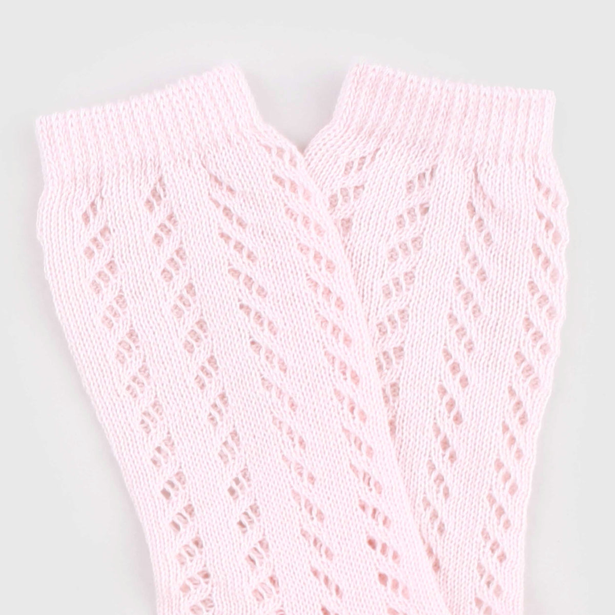 Calzini Lunghi Traforati Rosa per Neonati by COCCODE