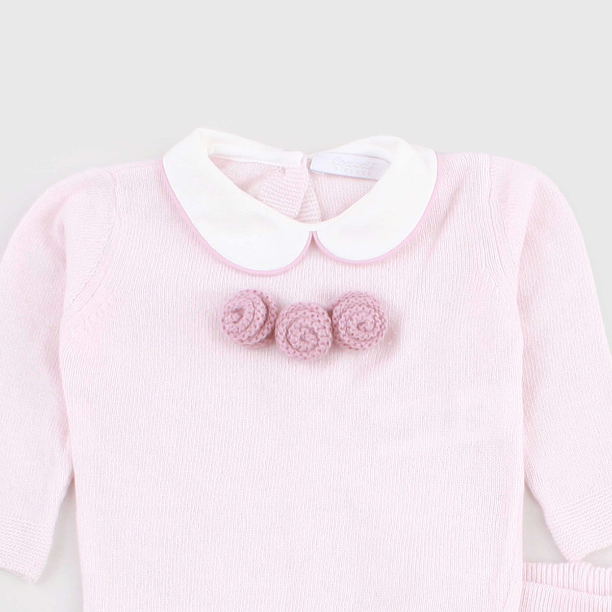 Completino Due Pezzi Rosa per Neonata by COCCODE