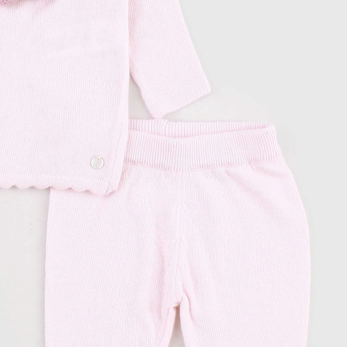 Completino Due Pezzi Rosa per Neonata by COCCODE