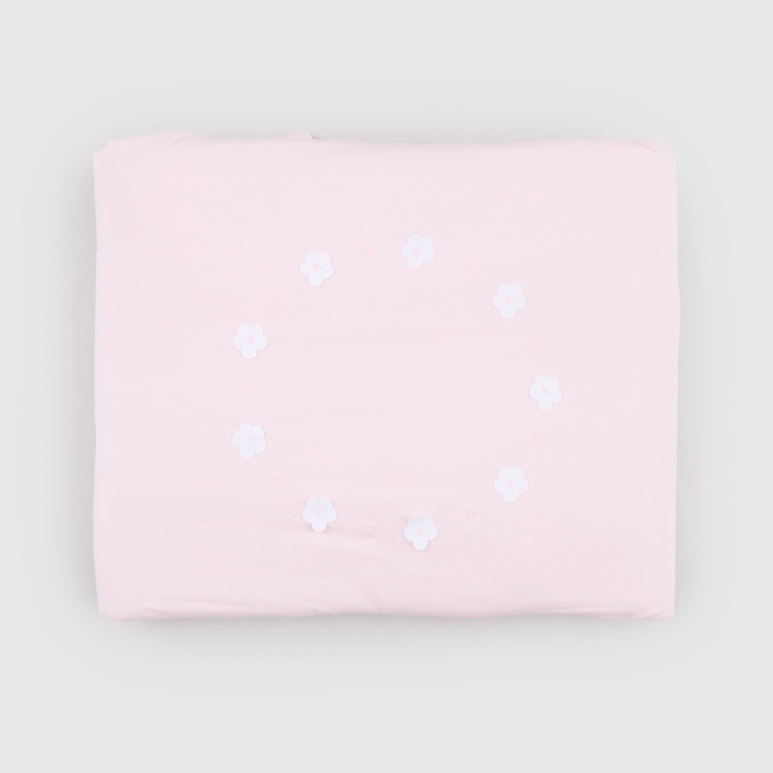 Copertina Rosa Applicazione Floreale Firmata COCCODE