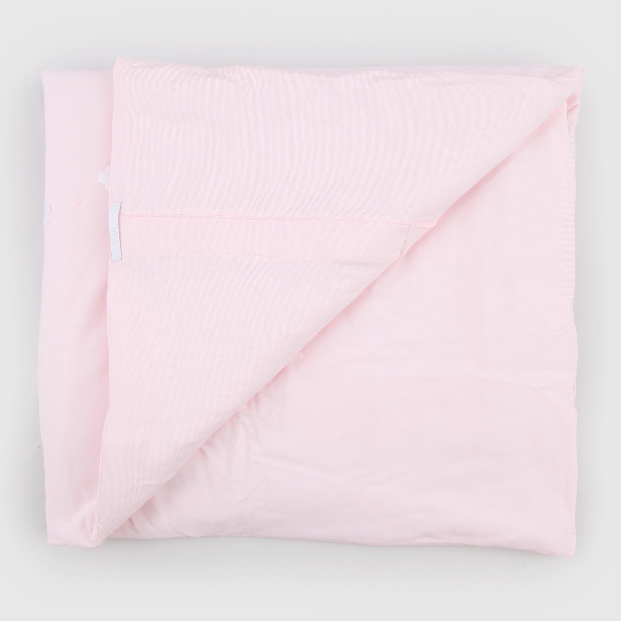 Copertina Rosa Applicazione Floreale Firmata COCCODE