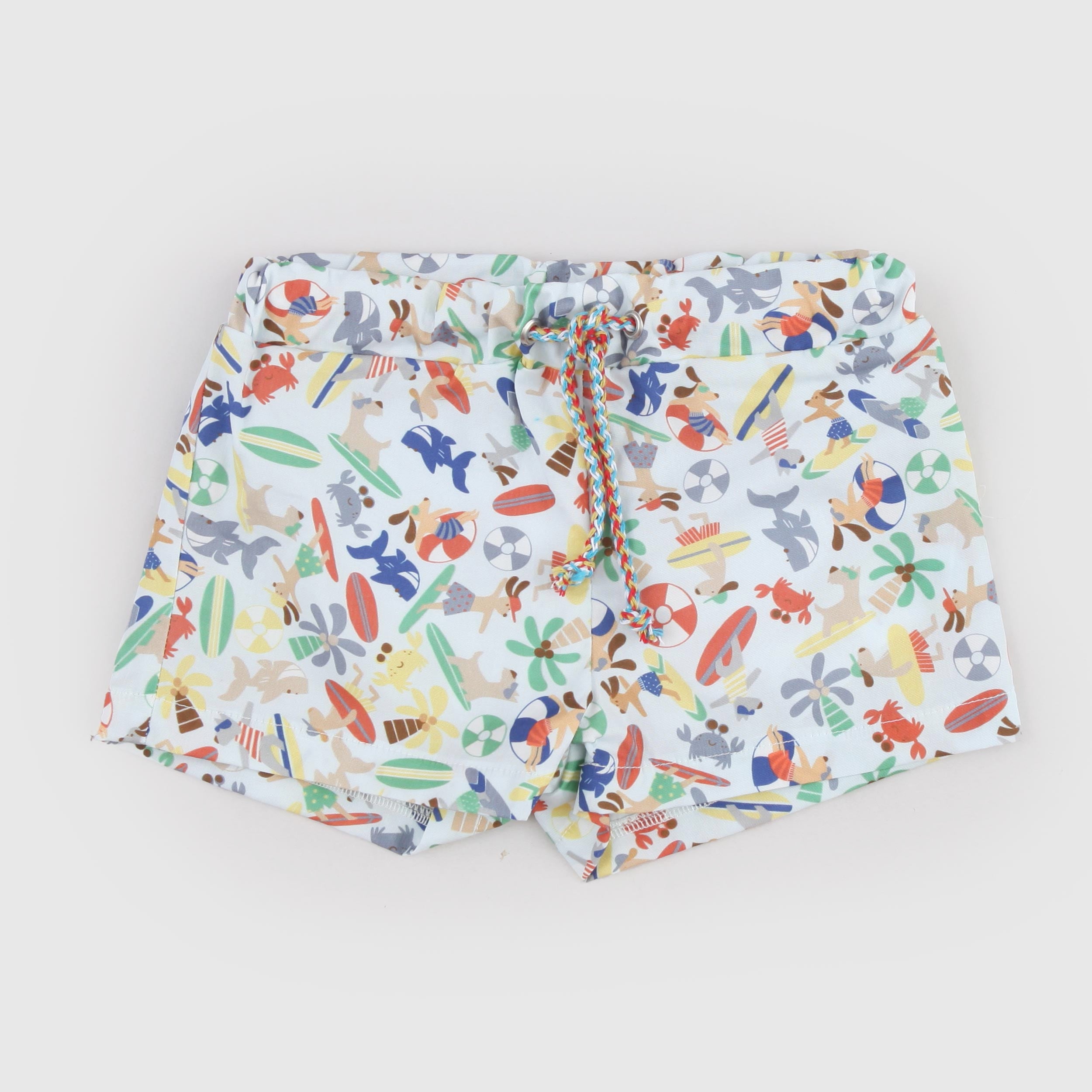 COCCODE Branded Marine Animal Print Swimsuit