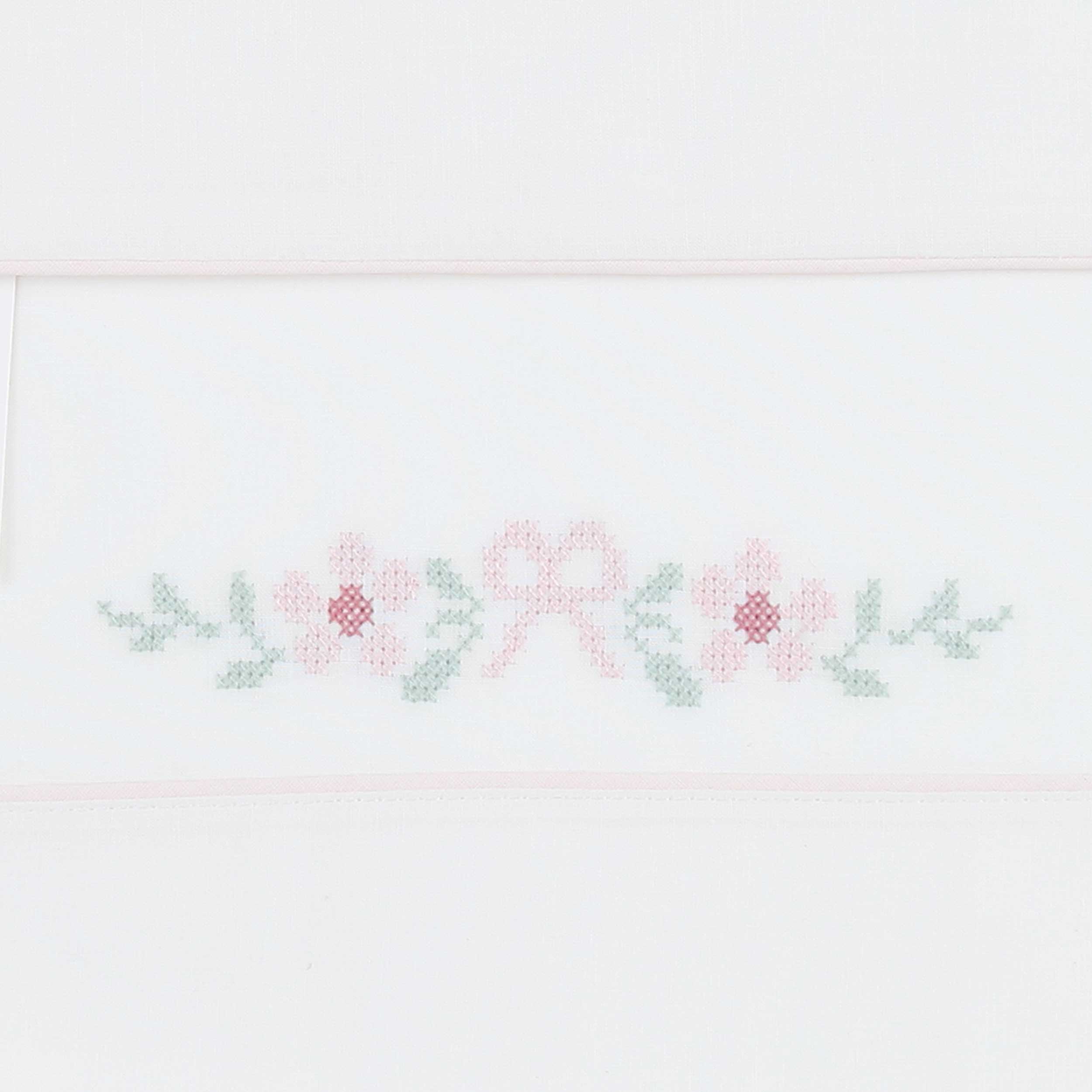 Coordinated Cradle Three Pieces Cream and Rose for Newborn by COCCODÈ
