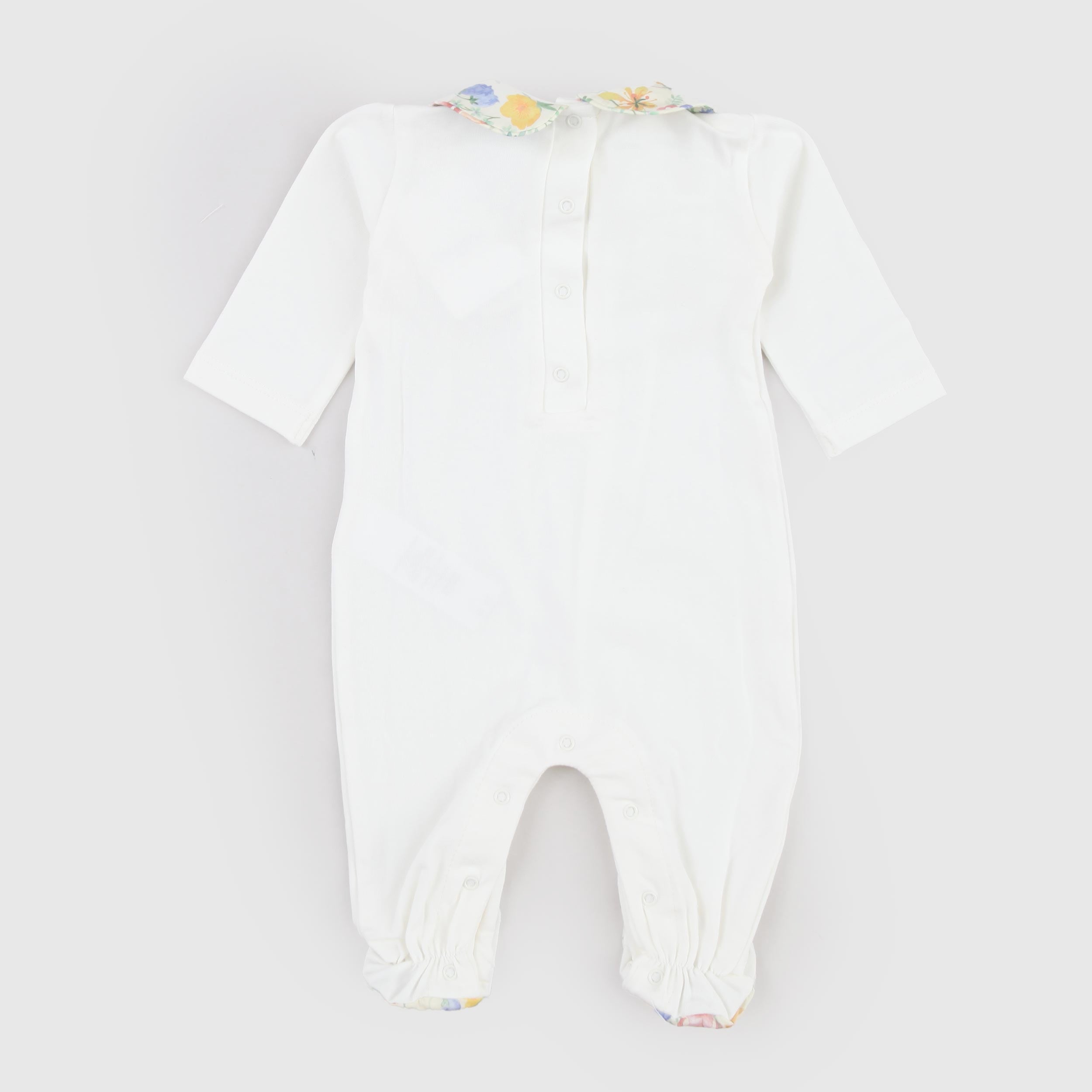 Tutina Color Latte e Dettagli Fantasia Firmata COCCODE