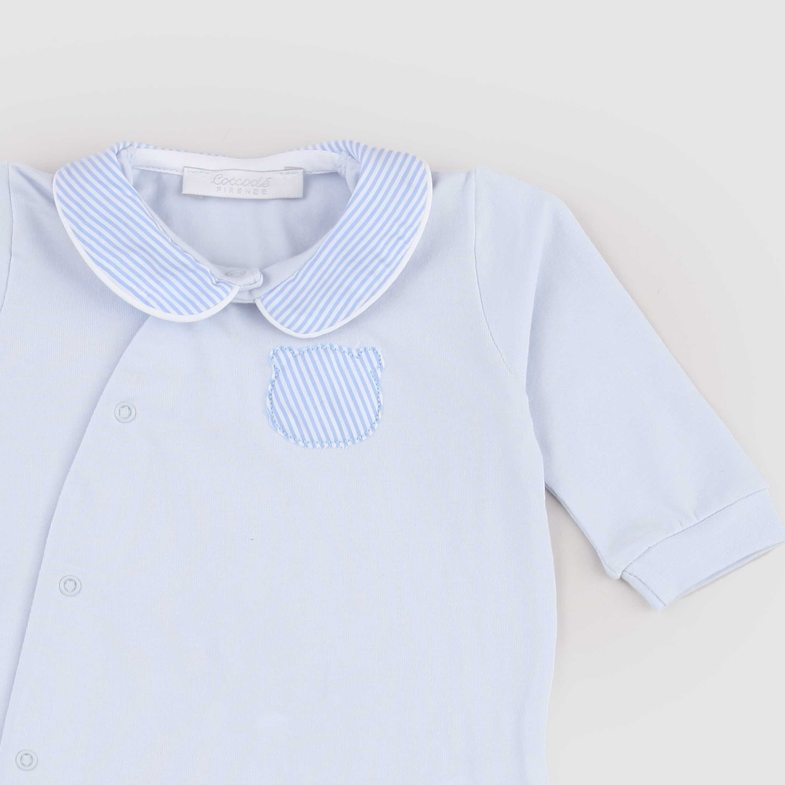 Tutina Celeste Modello Manica Lunga Firmata COCCODE