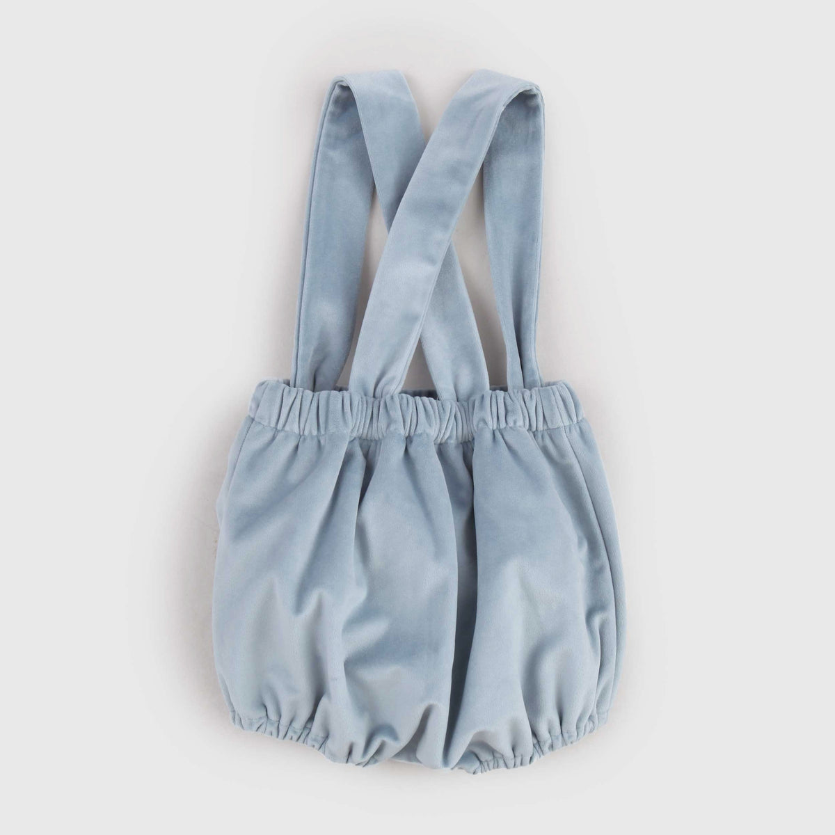 Pantaloncini Modello Salopette Azzurri per Neonato COLIBRI