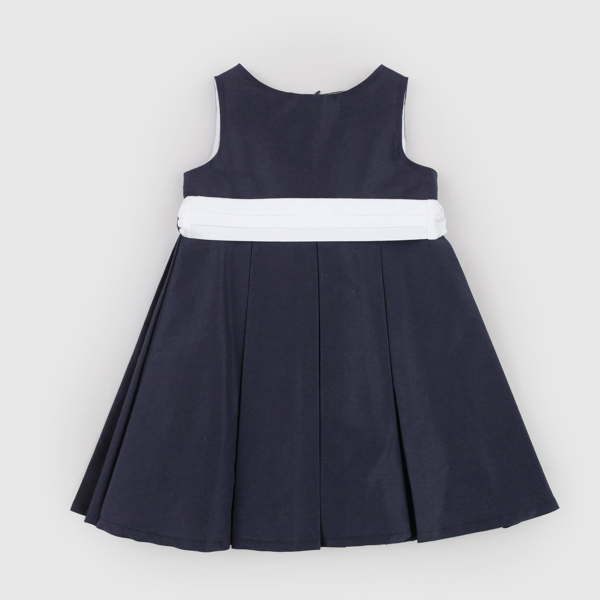 Abito Blu a Righe Larghe Firmato COLIBRI