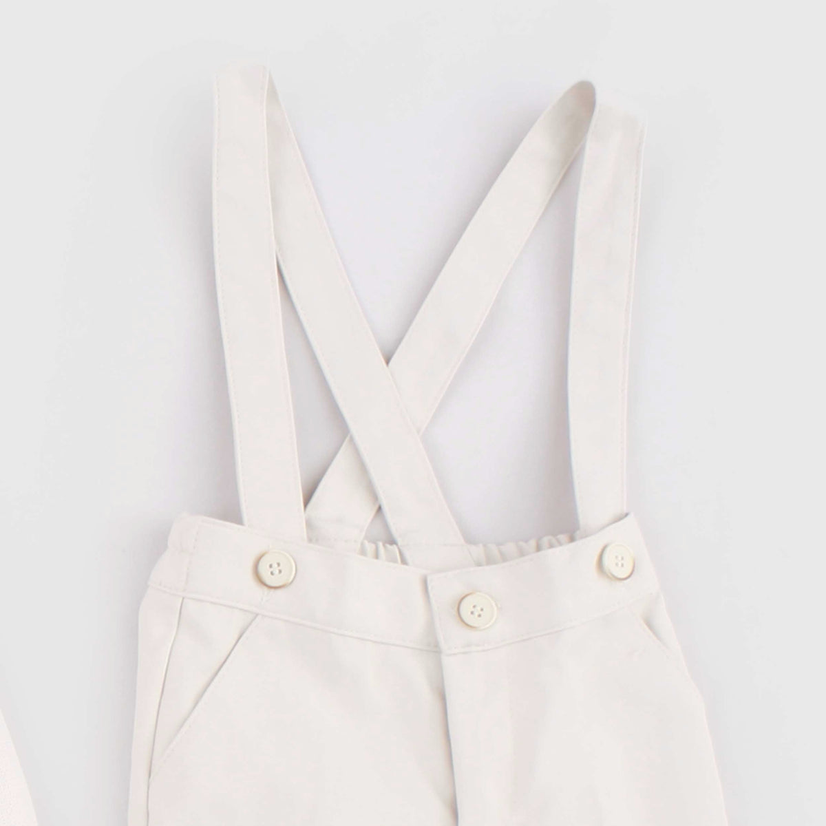 Completo da Cerimonia e Battesimo Beige per Neonato COLORICHIARI