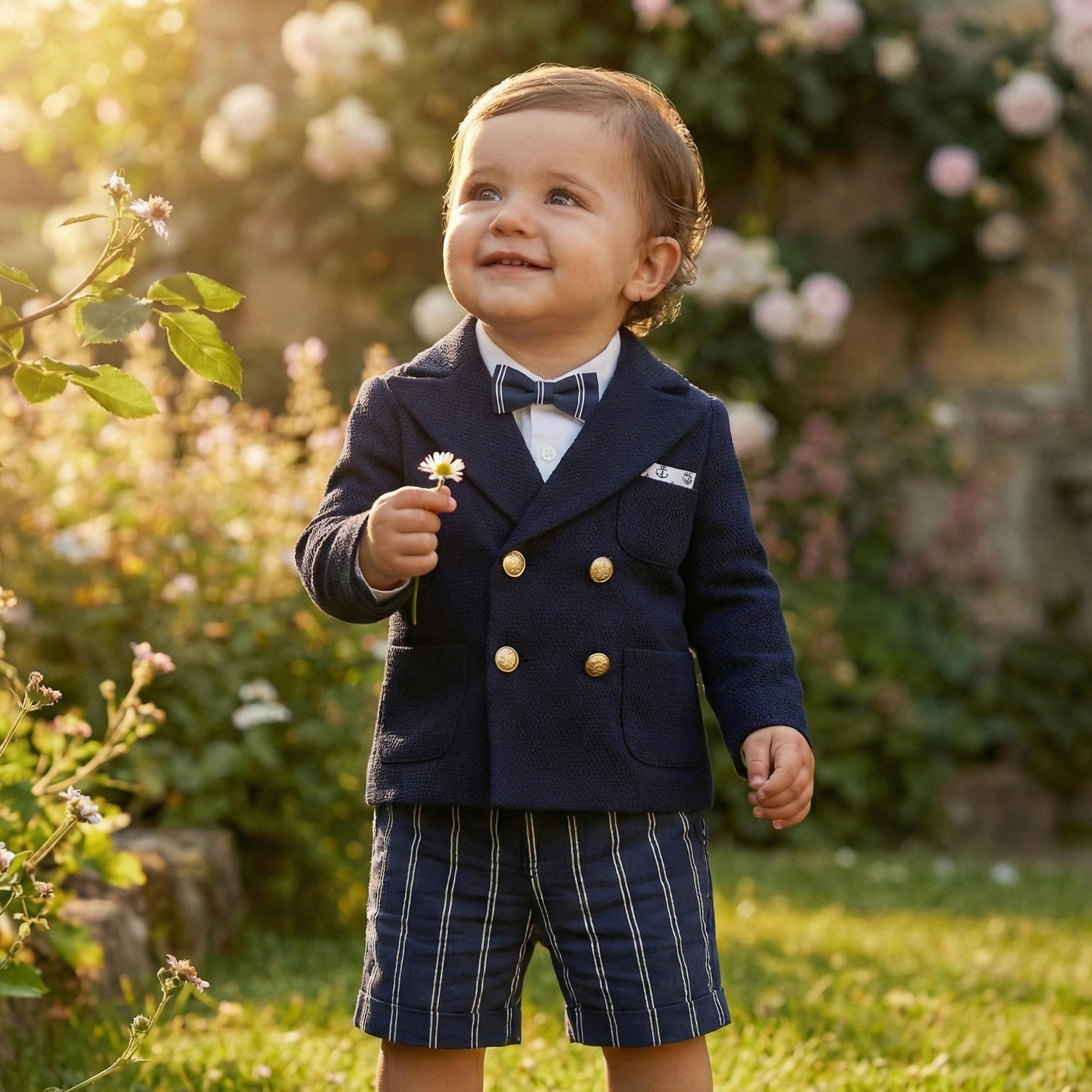 Completo Blu Tre Pezzi Firmato COLORICHIARI