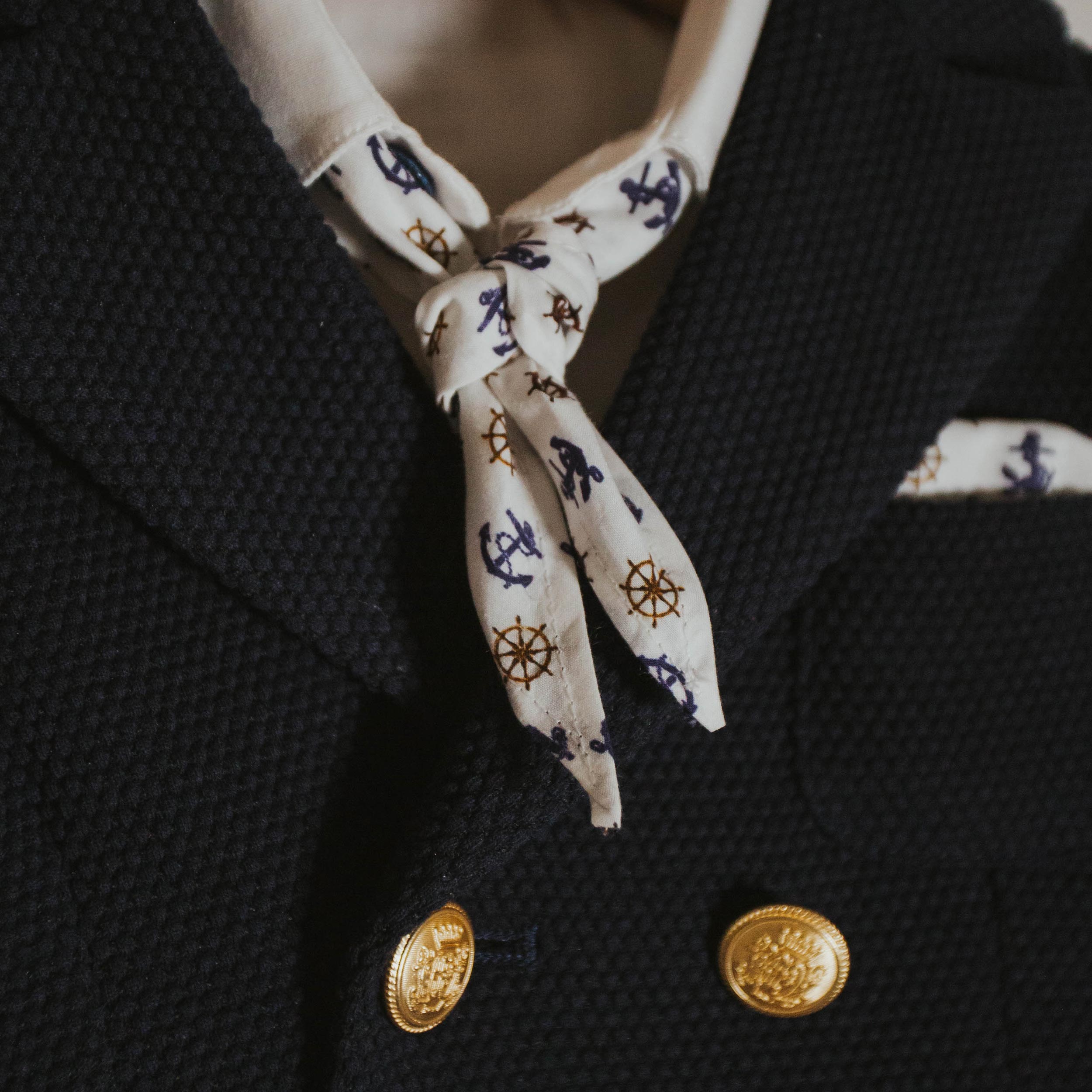 Completo Blu Tre Pezzi Firmato COLORICHIARI