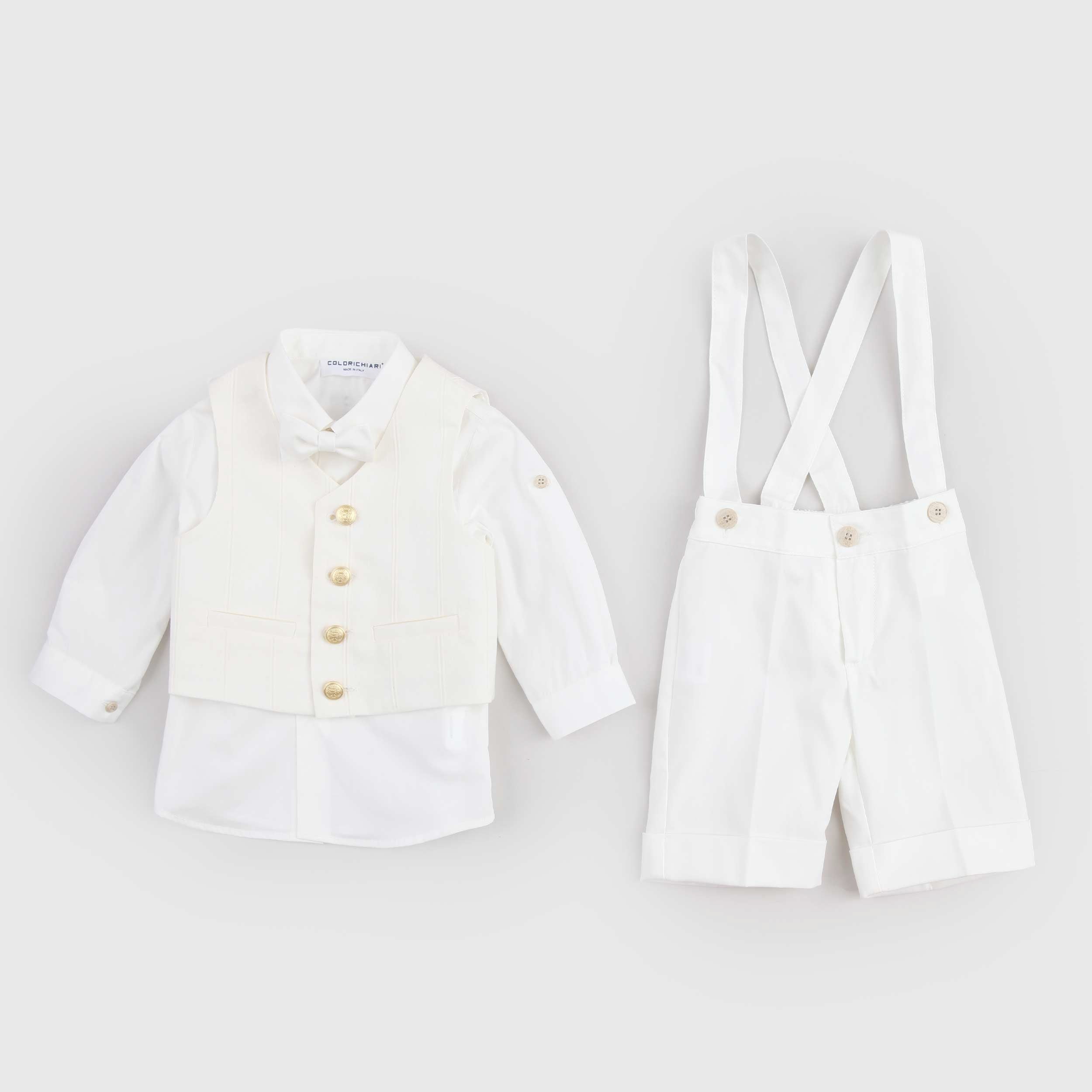 Abito da Battesimo Bianco Firmato COLORICHIARI