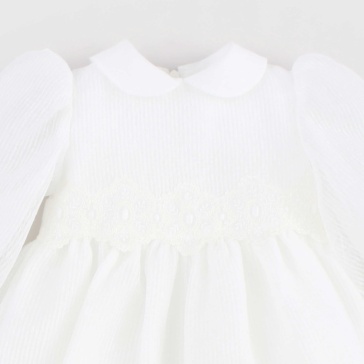 Abito Bianco da Cerimonia e Battesimo per Neonata COLORICHIARI