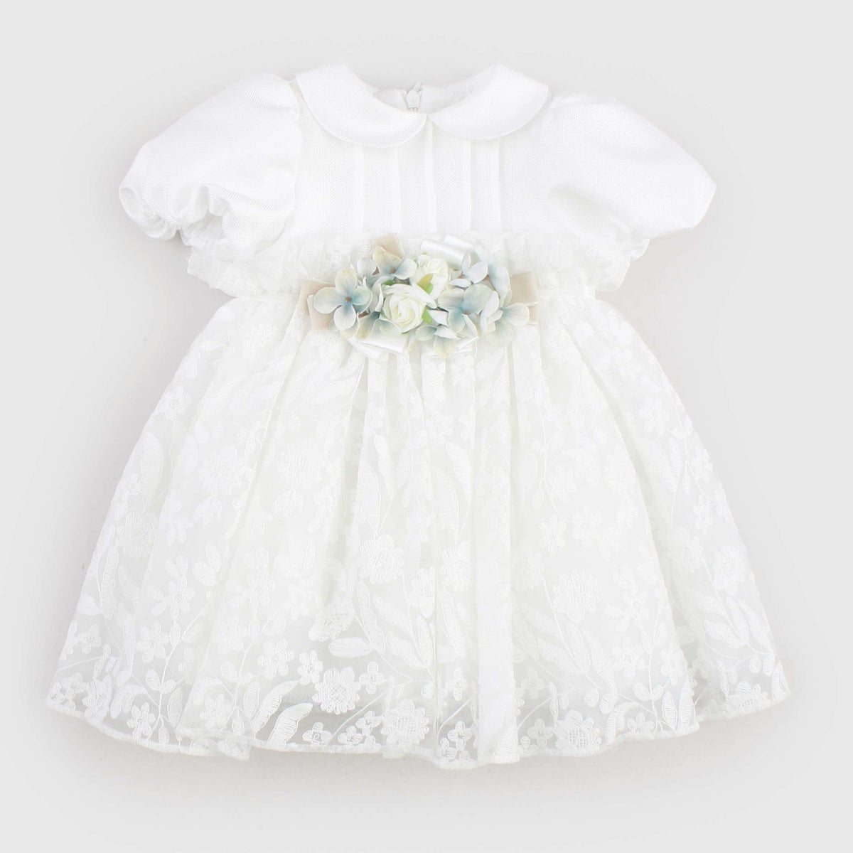 White Dress Baptism and Ceremony for Newborn by COLORICHIARI