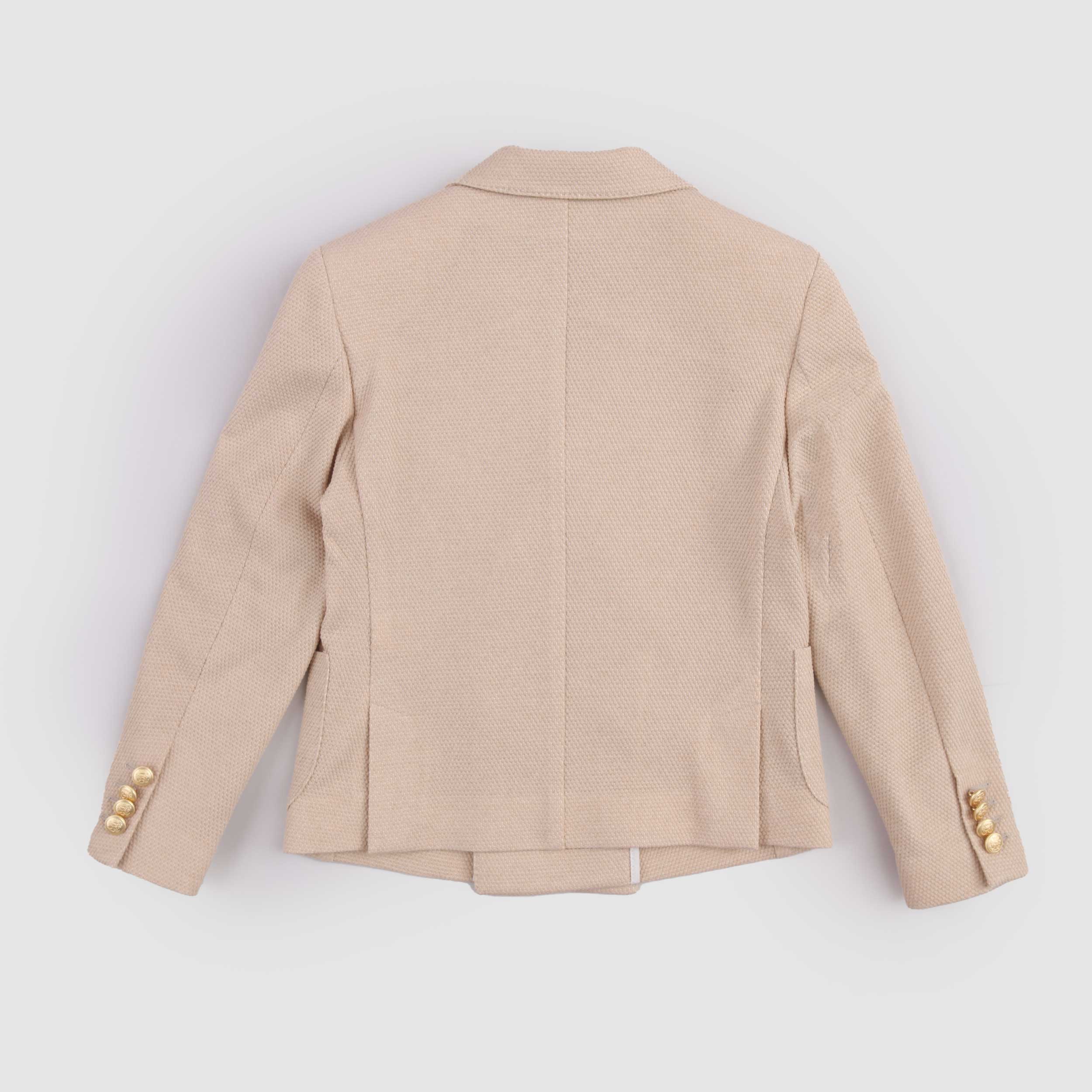 Giacca Doppiopetto Beige Firmata COLORICHIARI