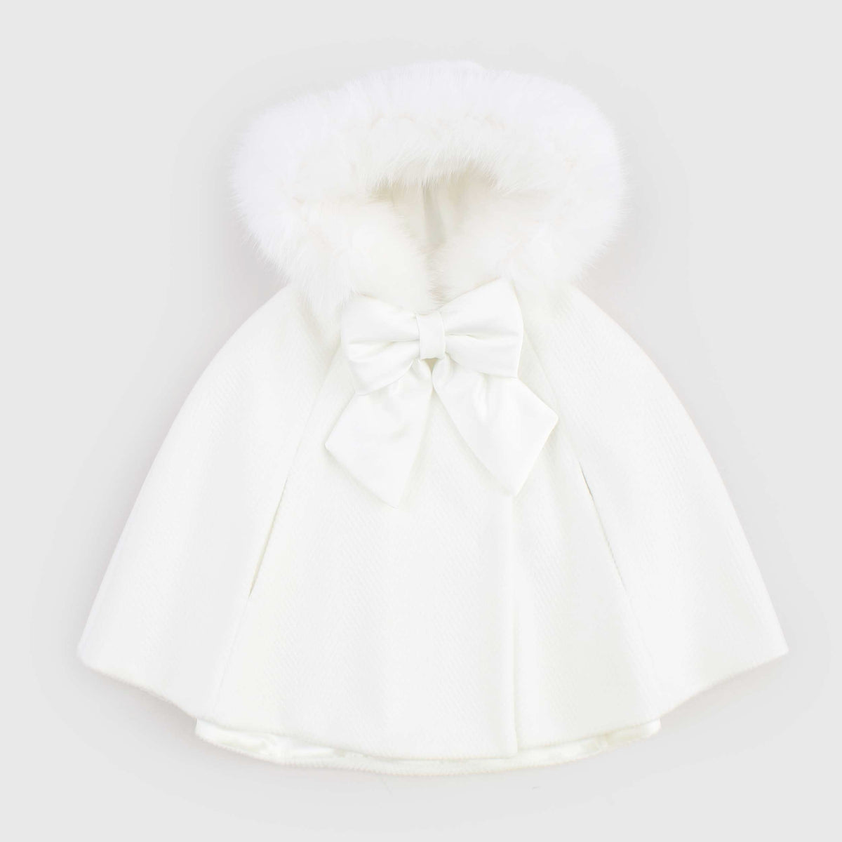 White Ceremony and Baptism Cape for Newborn COLORICHIARI