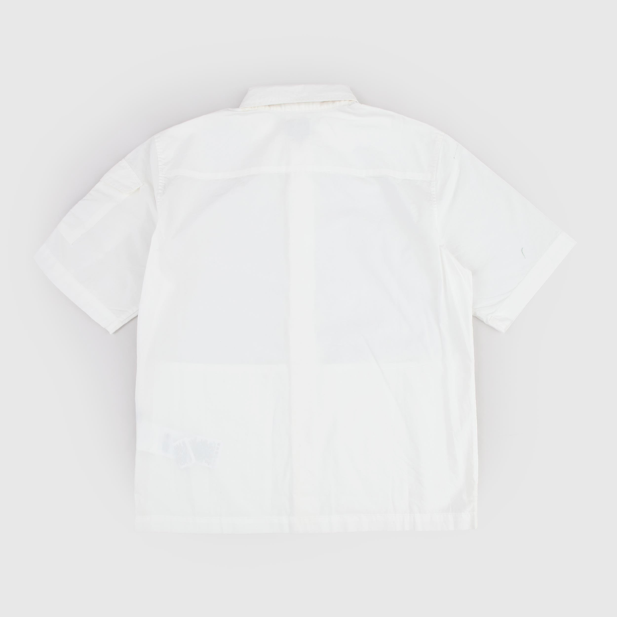 CP COMPANY White Half-Sleeve Shirt