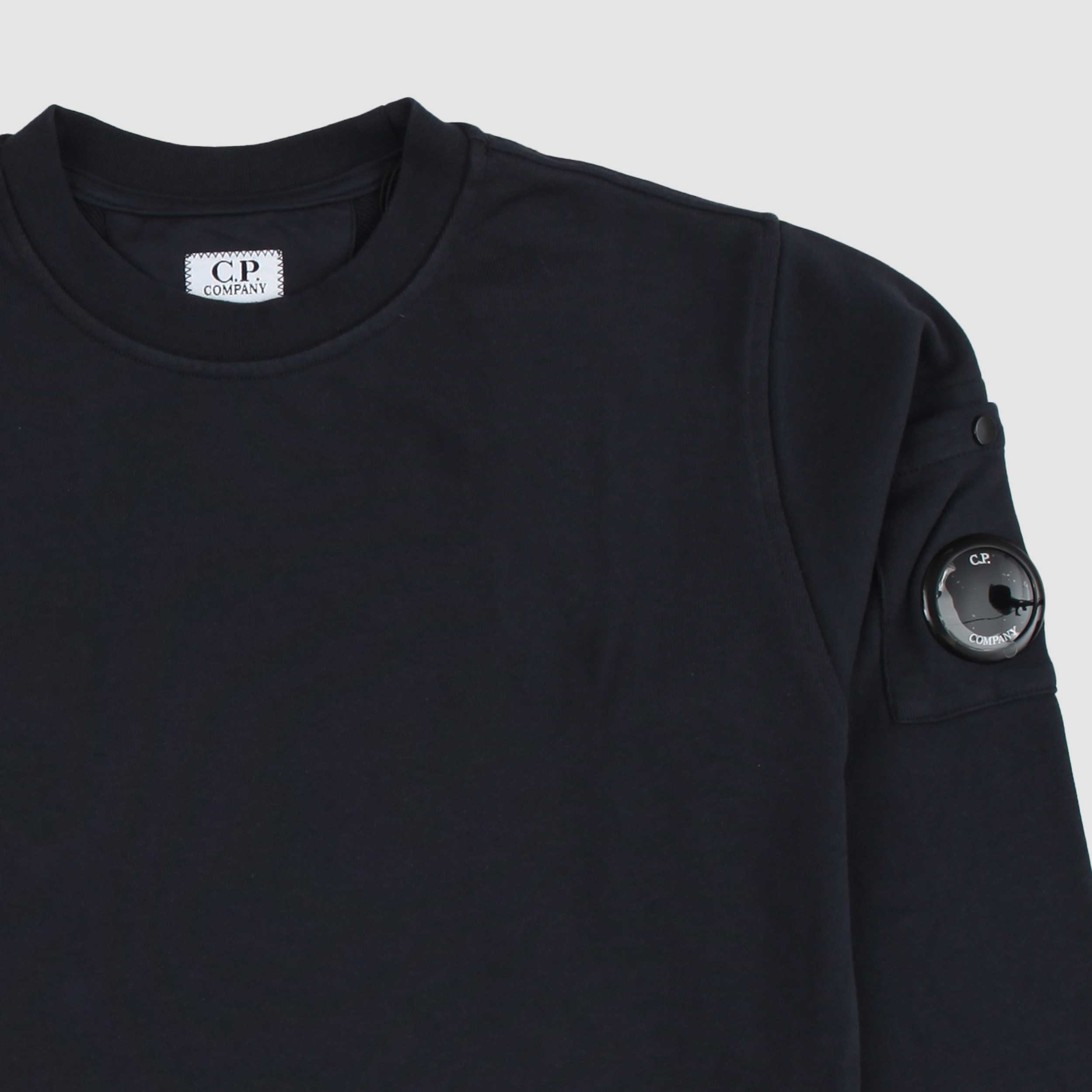 Felpa Blue Navy con Taschino Firmata CP COMPANY