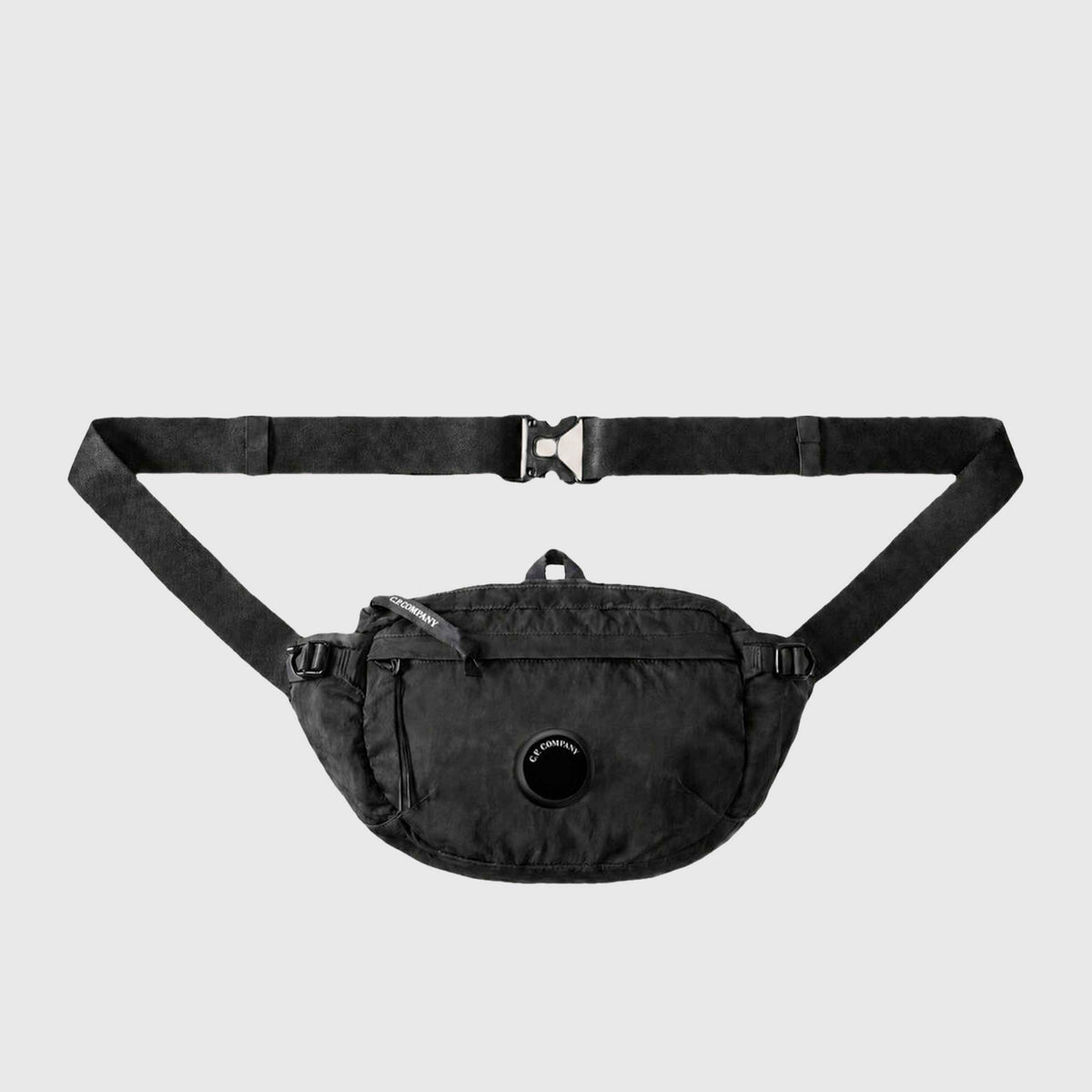 CP COMPANY Black Crossbody Carrier with Lens for Boys