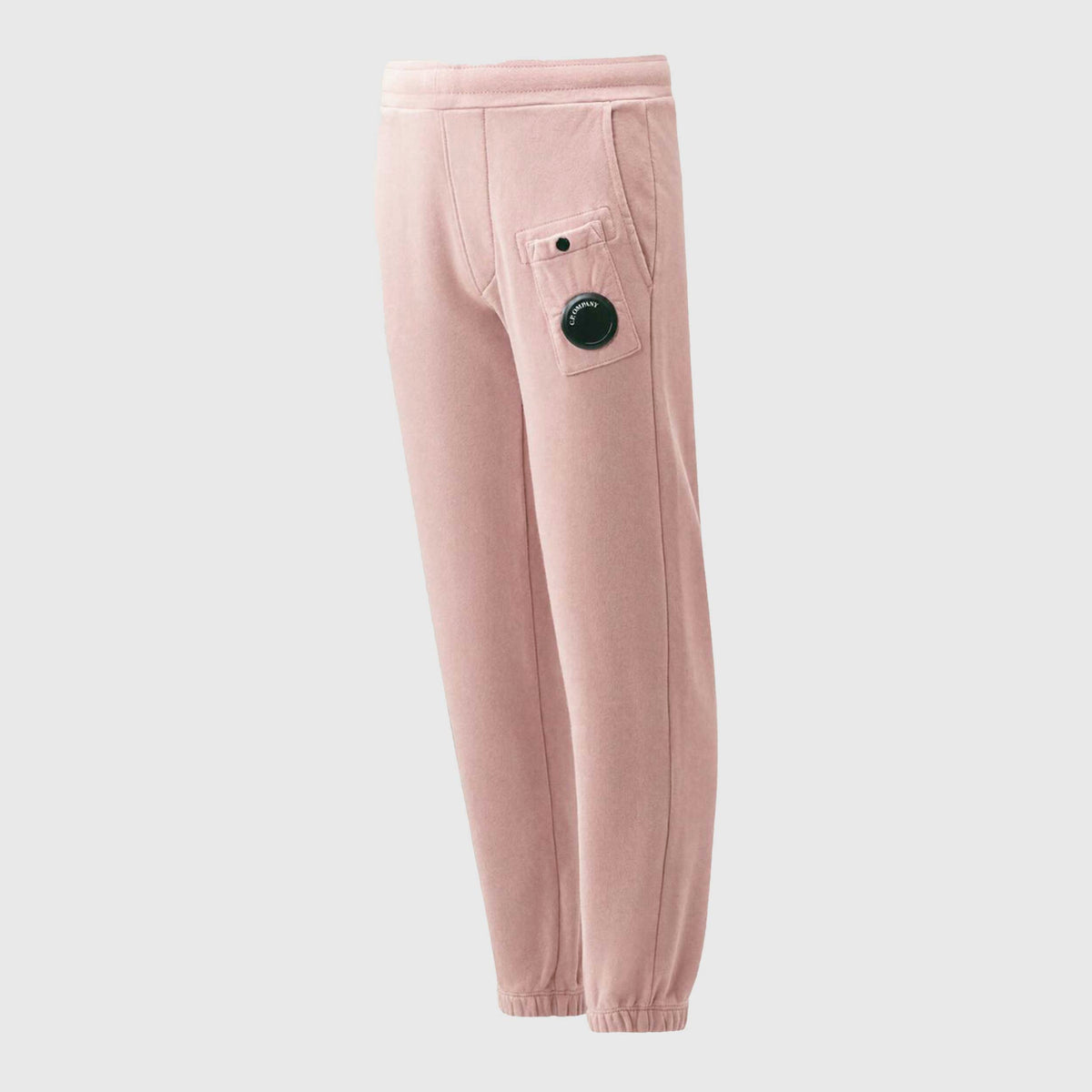 Pantaloni Rosa con Lente sul Lato per Ragazzi CP COMPANY