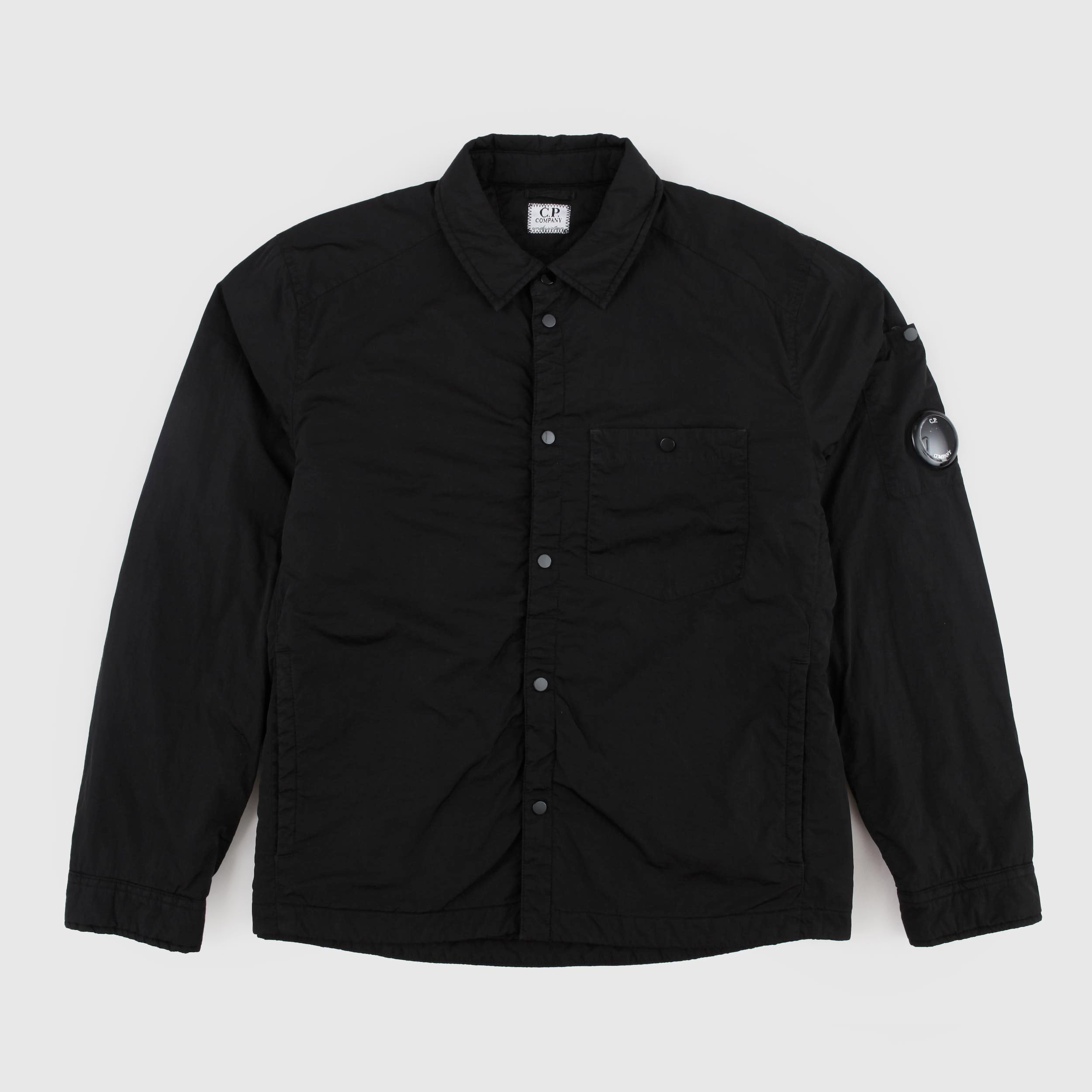 Giubbino Nero con Taschino a Toppa Firmato CP COMPANY