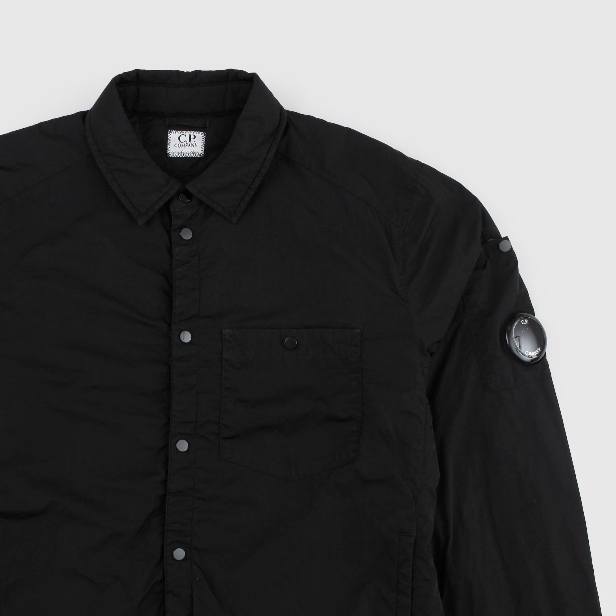 Giubbino Nero con Taschino a Toppa Firmato CP COMPANY