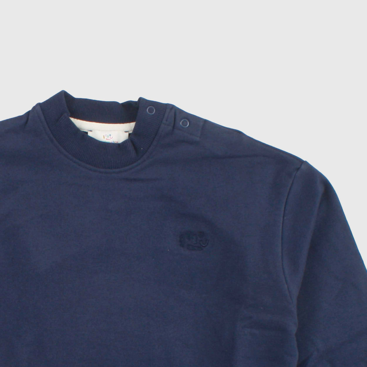 Blue Button-Up Sweatshirt for Baby by COPENHAGEN COLORS