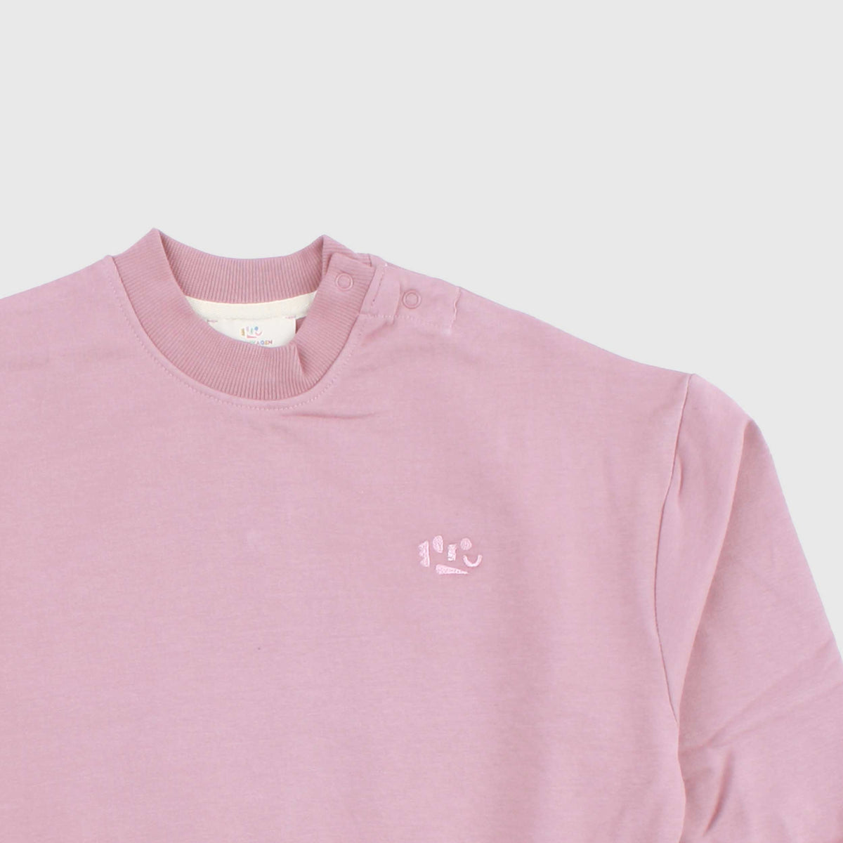 Pink Button Up Sweatshirt for Girls by COPENHAGEN COLORS
