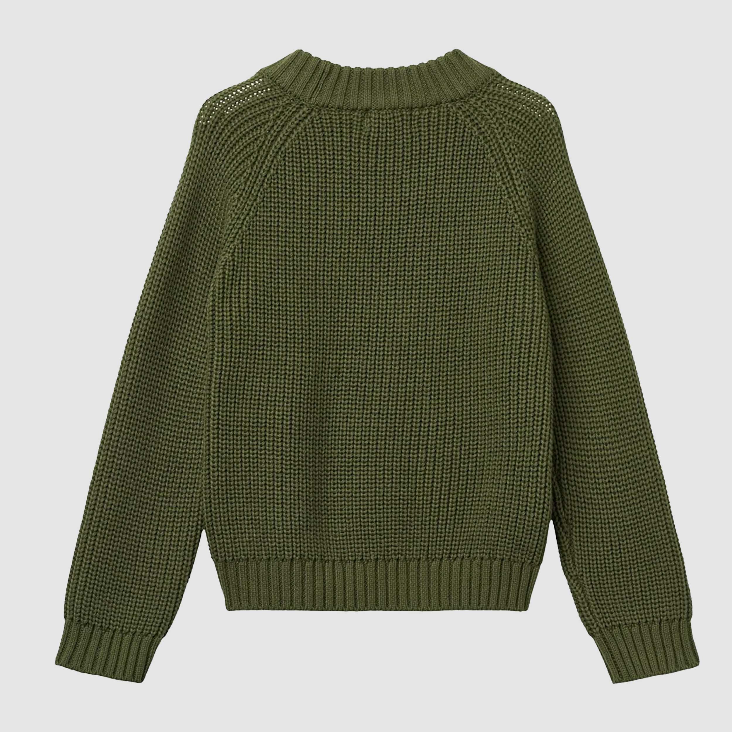 Maglioncino Verde in Cotone per Bambini by COPENAGHEN COLORS