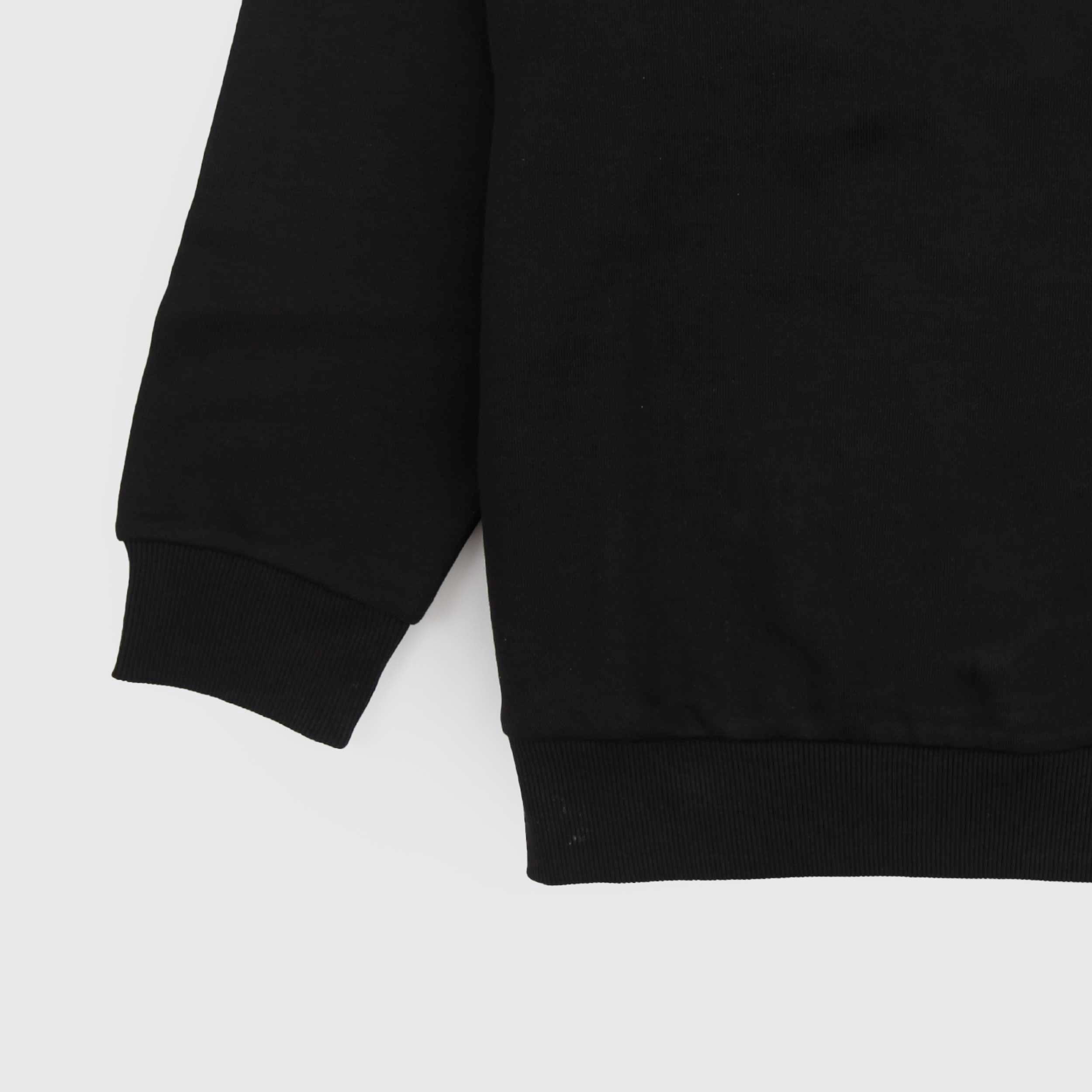 Black Sweatshirt With Iconic DIESEL Tag