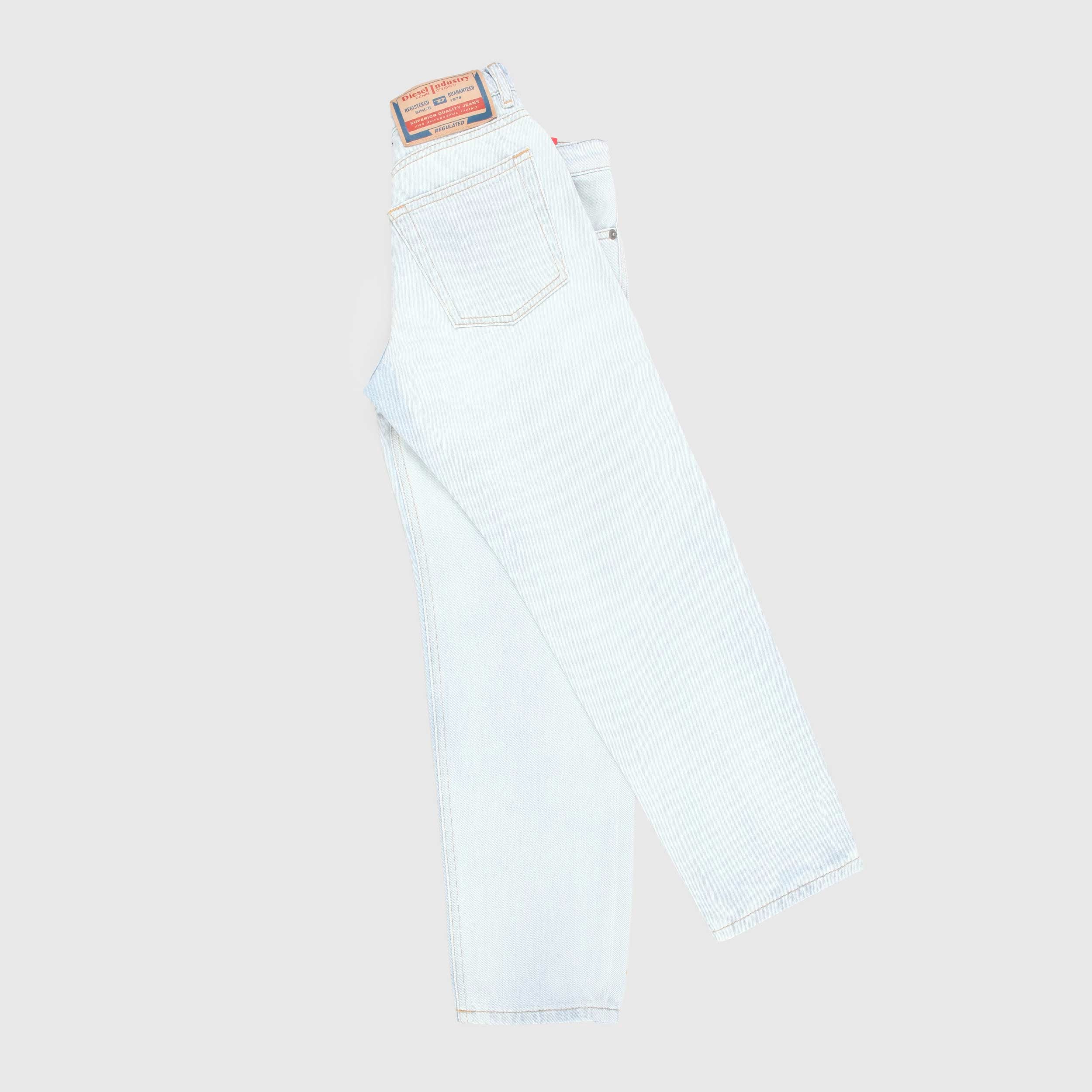 Jeans Chiaro con Coulisse in Vita Firmato DIESEL