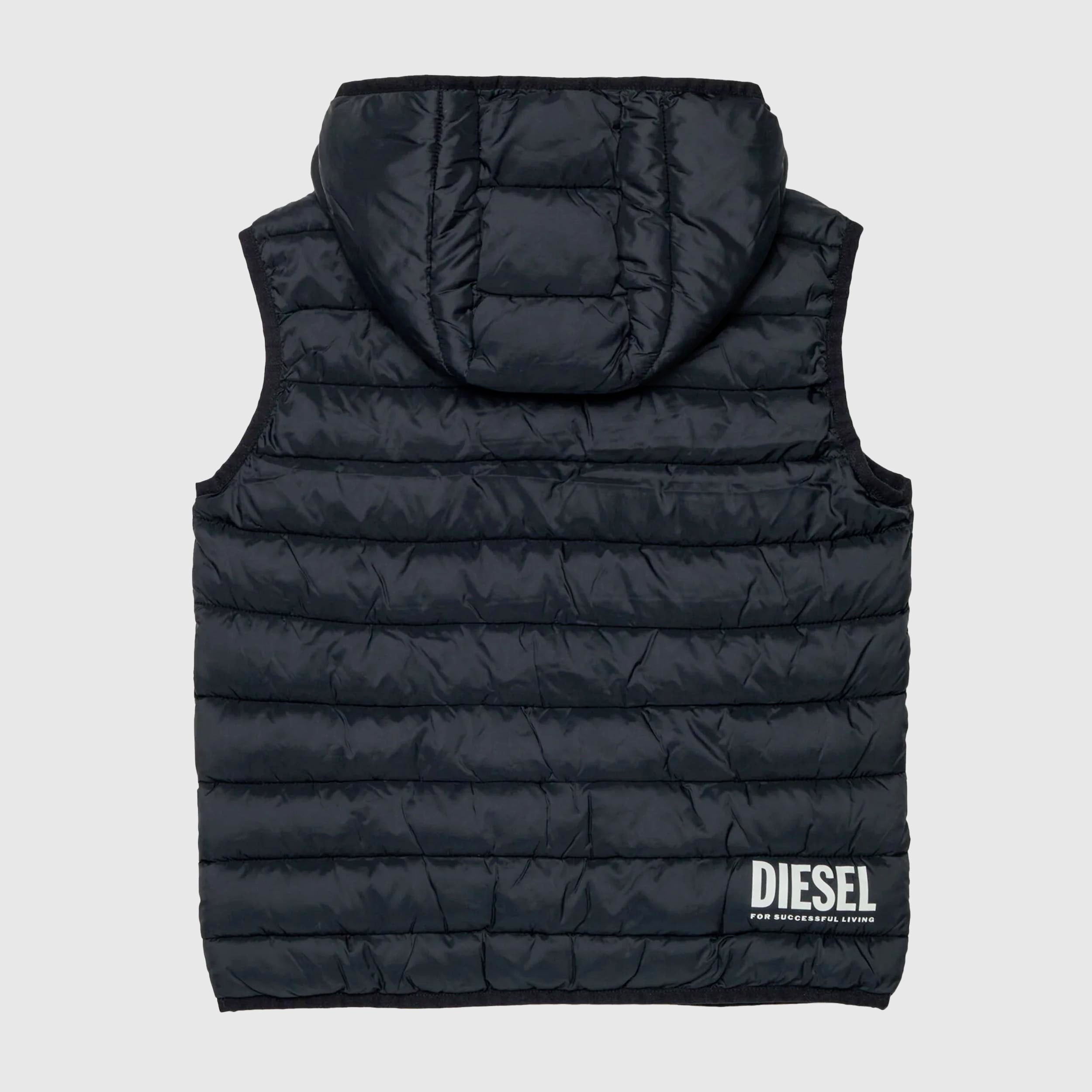 Smanicato Trapuntato Nero Firmato DIESEL