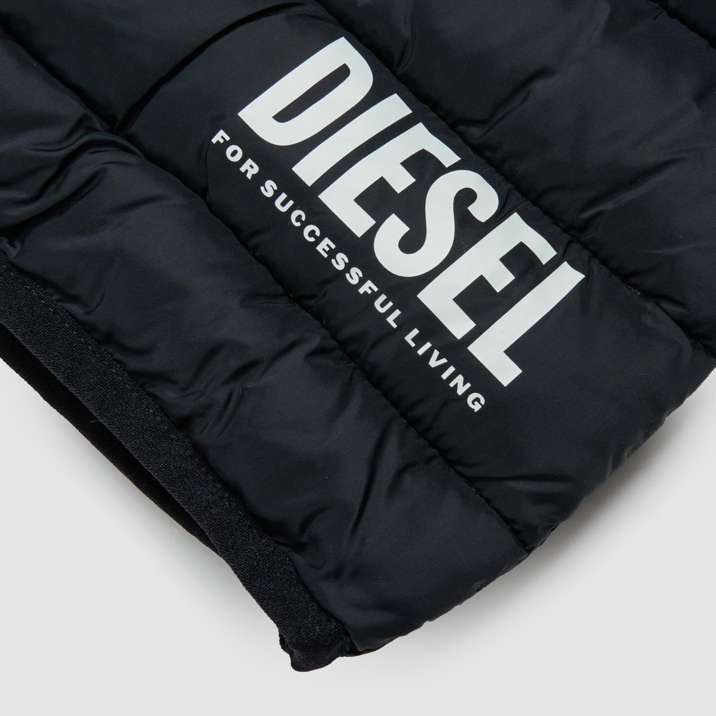 Smanicato Trapuntato Nero Firmato DIESEL