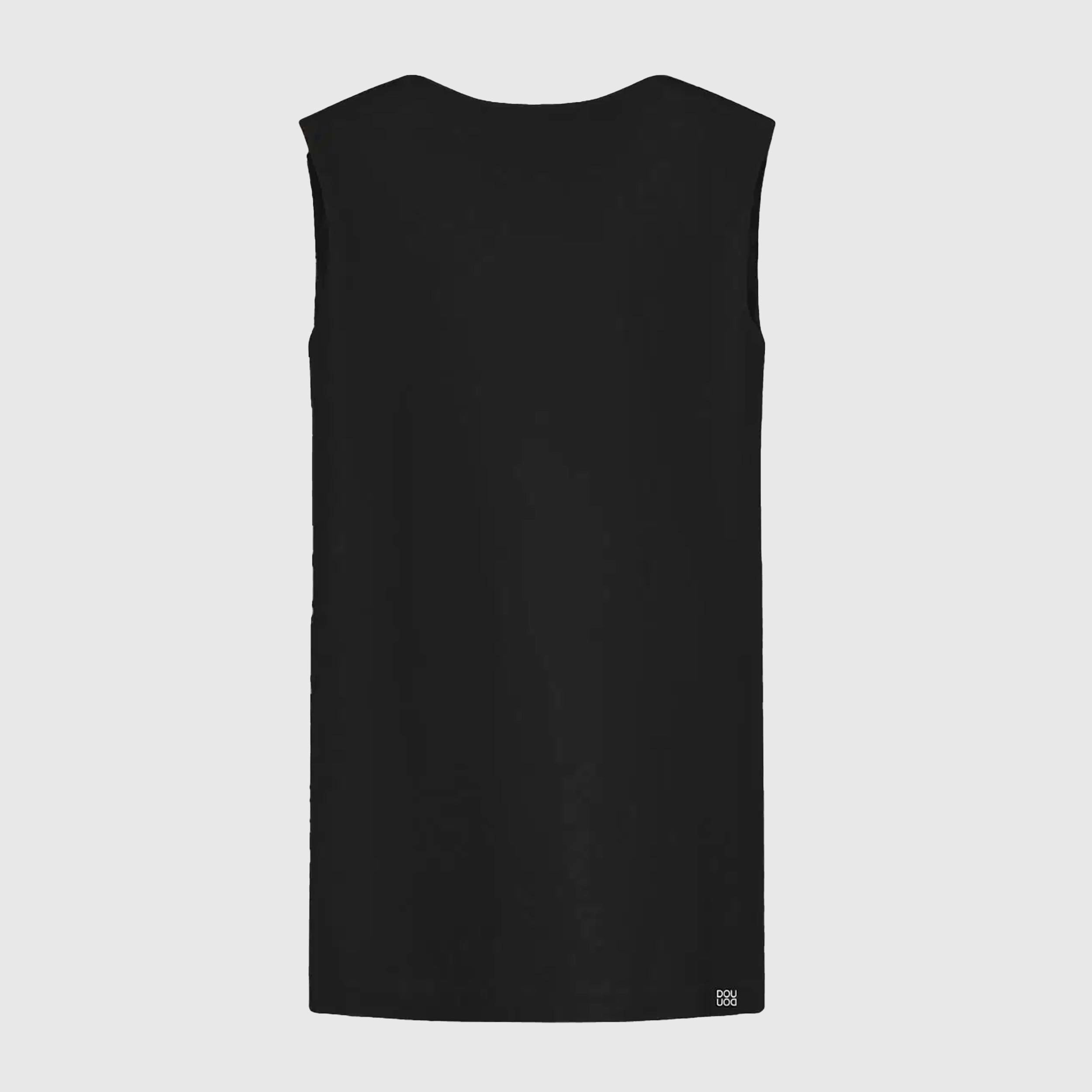 Sleeveless Black Dress Camomilla Signed DOUUOD