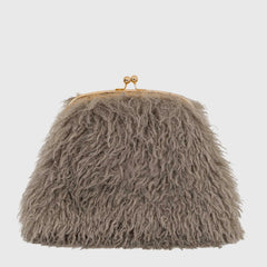 Borsa Beige Scuro con Clasp per Ragazza by DOUUOD