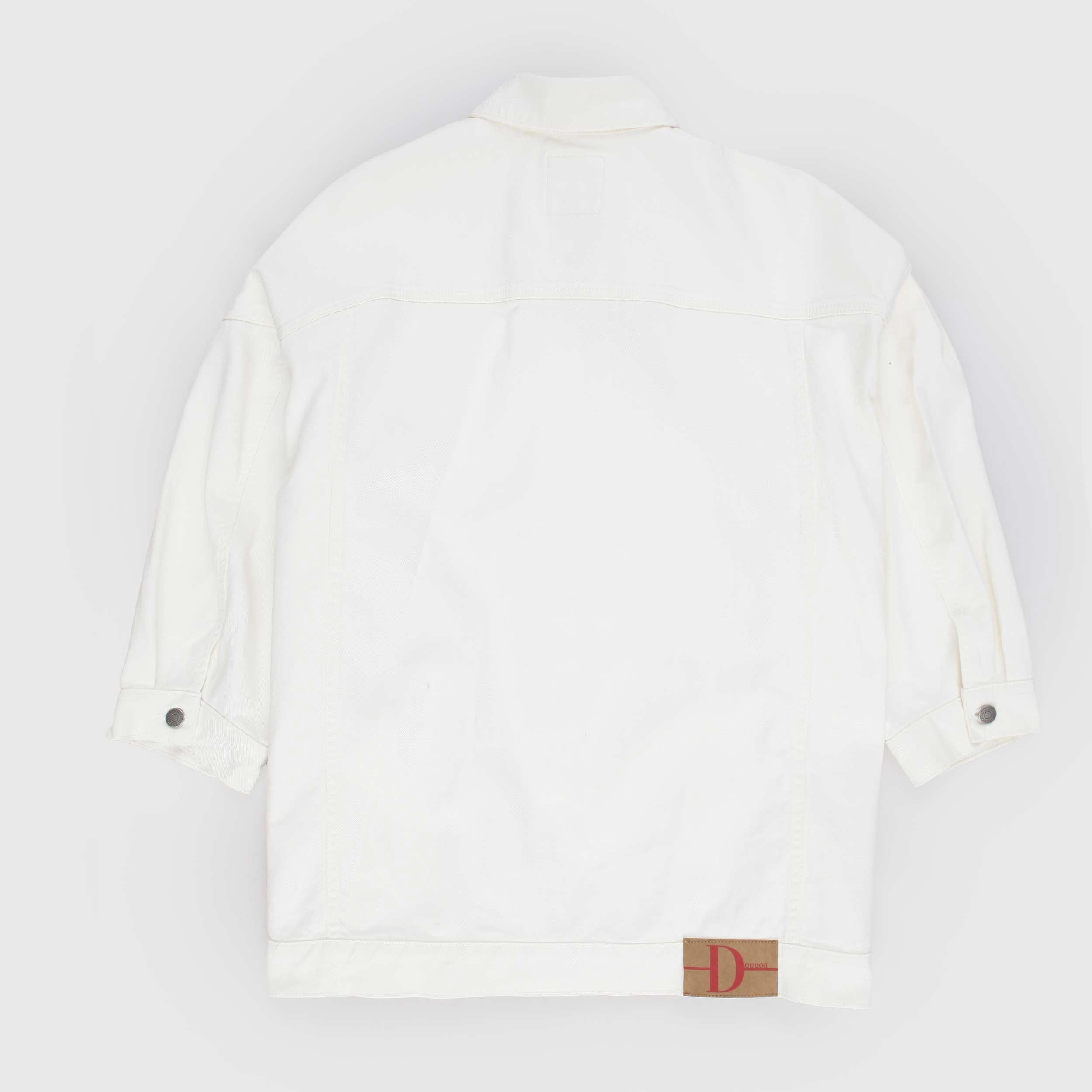 Giacca Color Latte con Bottoni Metallici Firmata DOUUOD