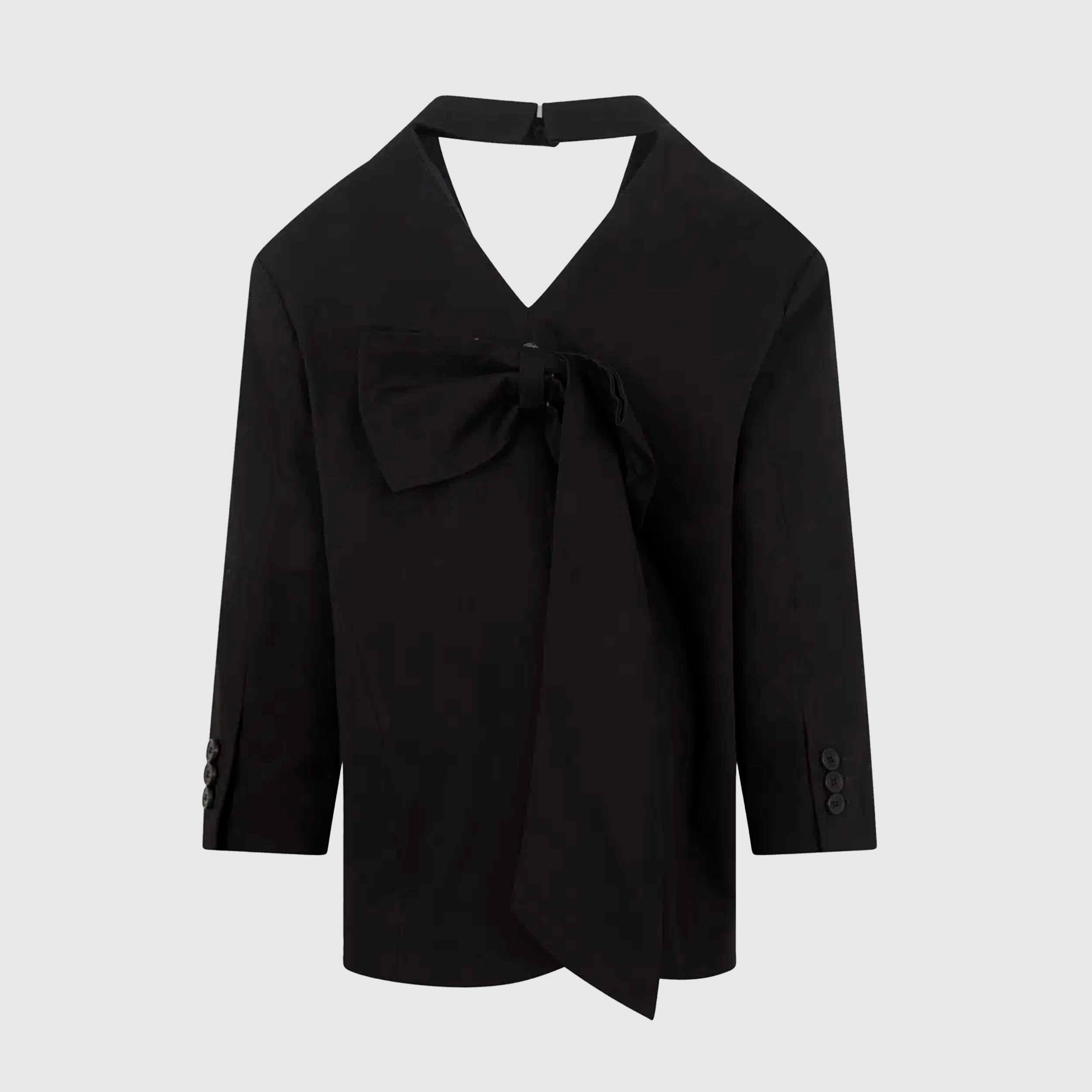 Giacca Nera a 3 Bottoni Firmata DOUUOD